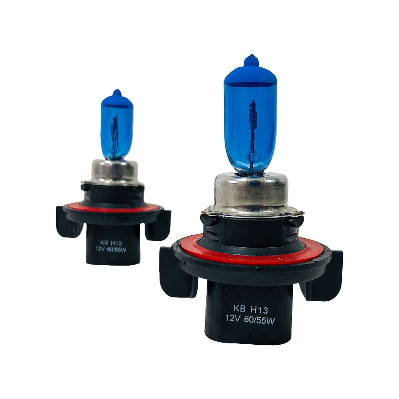 Lampara Halogena H13 Blue Vision Efecto Xenon 12v 55w Para Faro Kobo Blister X2