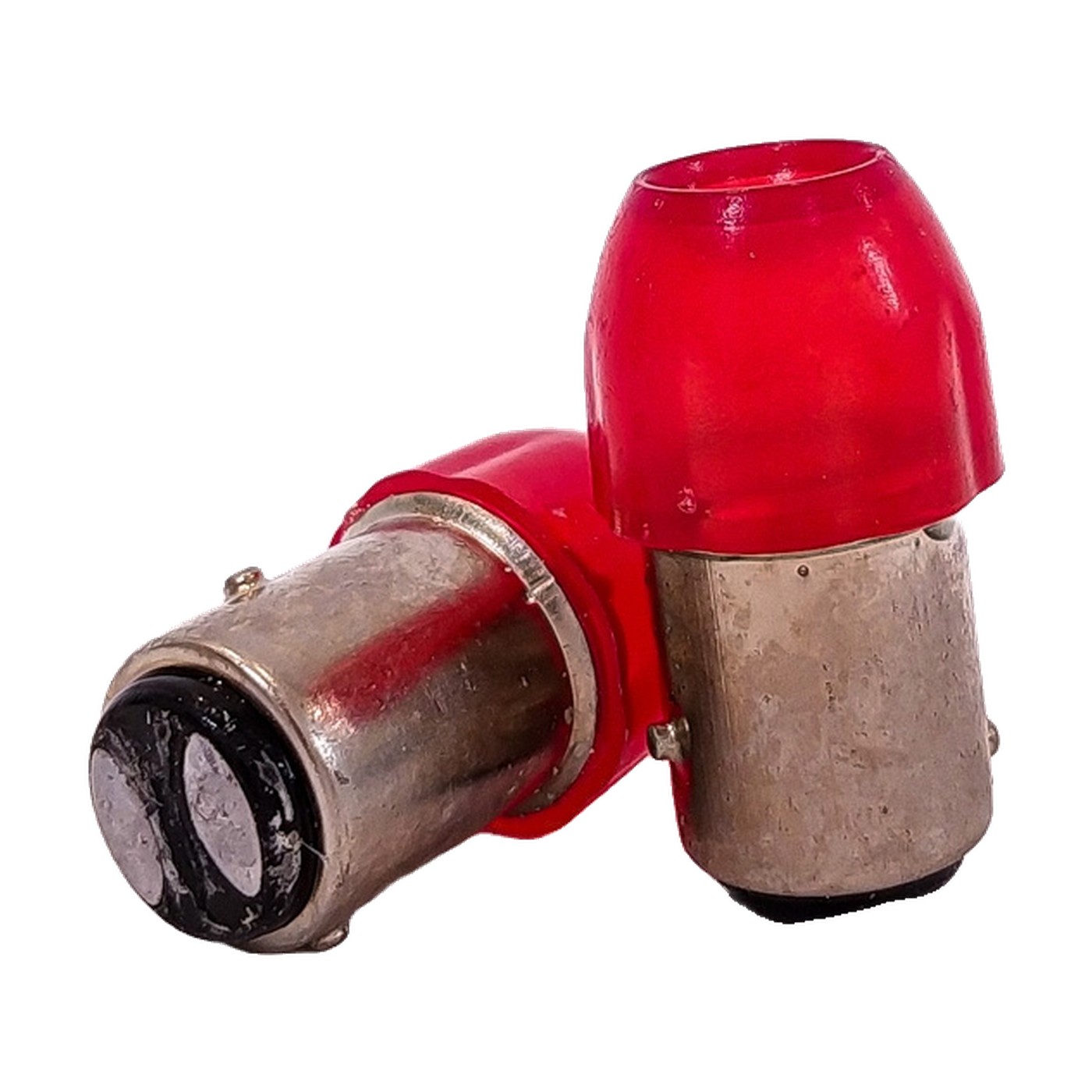 Lampara Led 1157 Ceramik Flash 12v Rojo X2 Kobo P21/5w