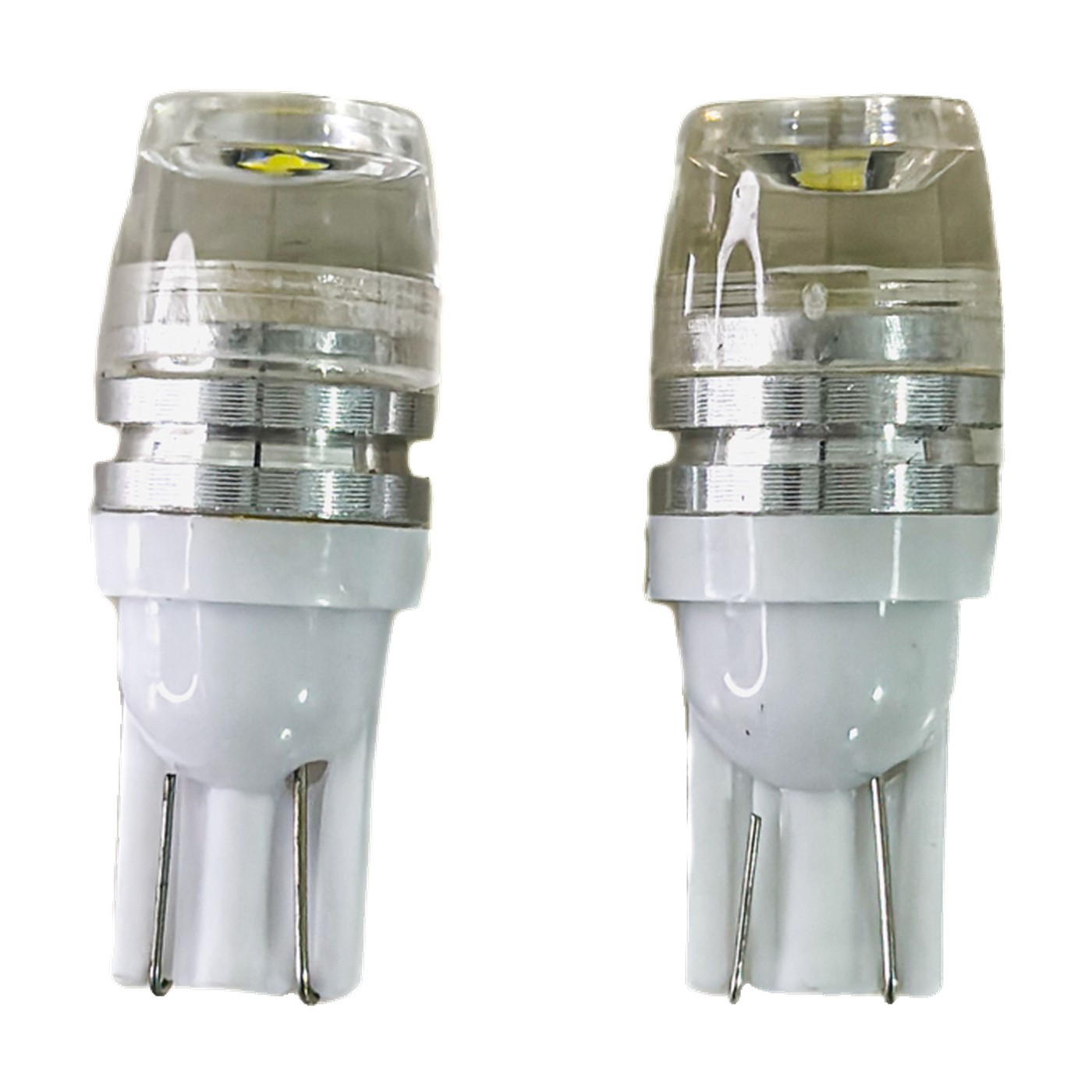 Lampara Led W5w Ceramik Con Lupa 12v Blanco X2 Kobo T10