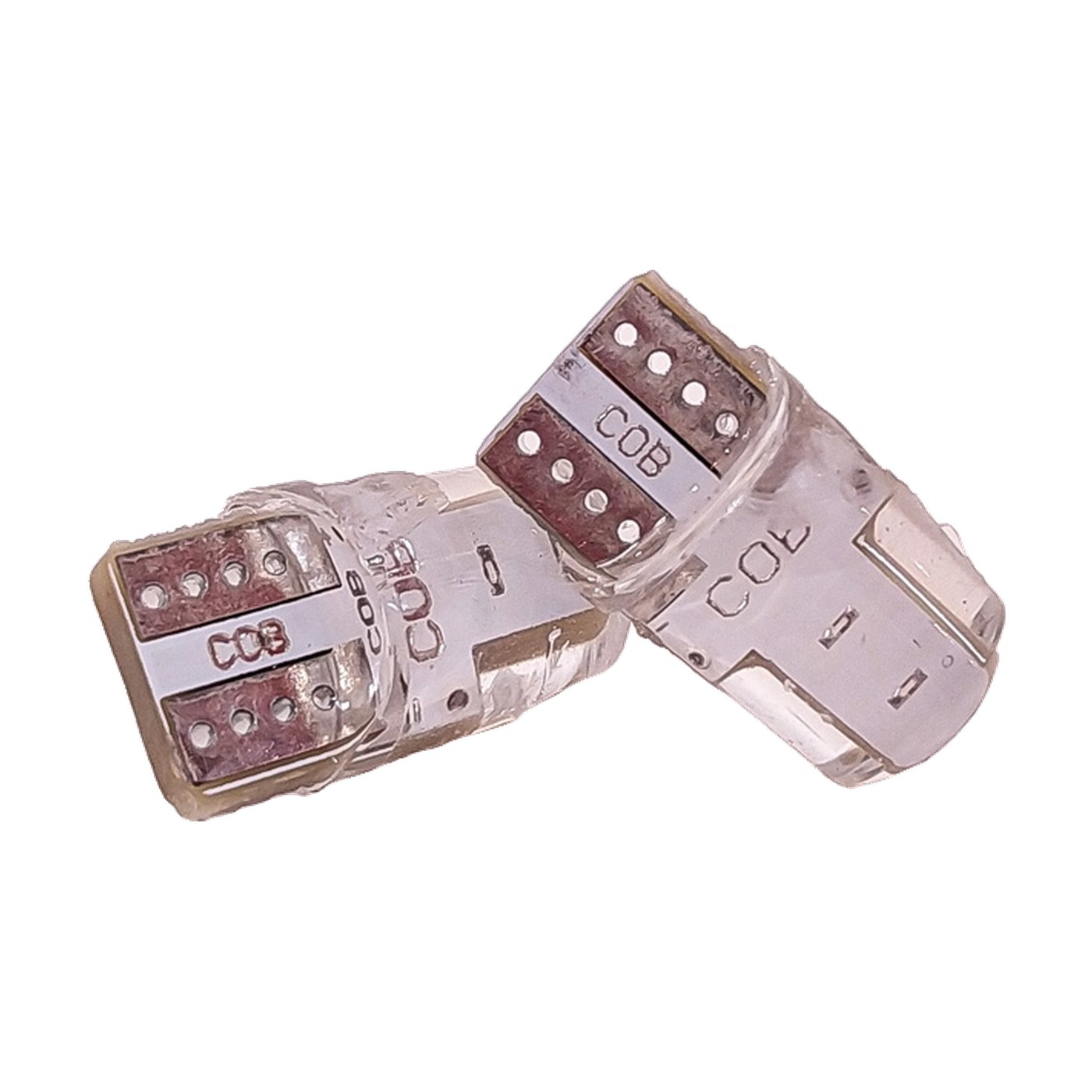 Lampara Led W5w Cob Mini Siliconado 12v Azul X2 Kobo T10