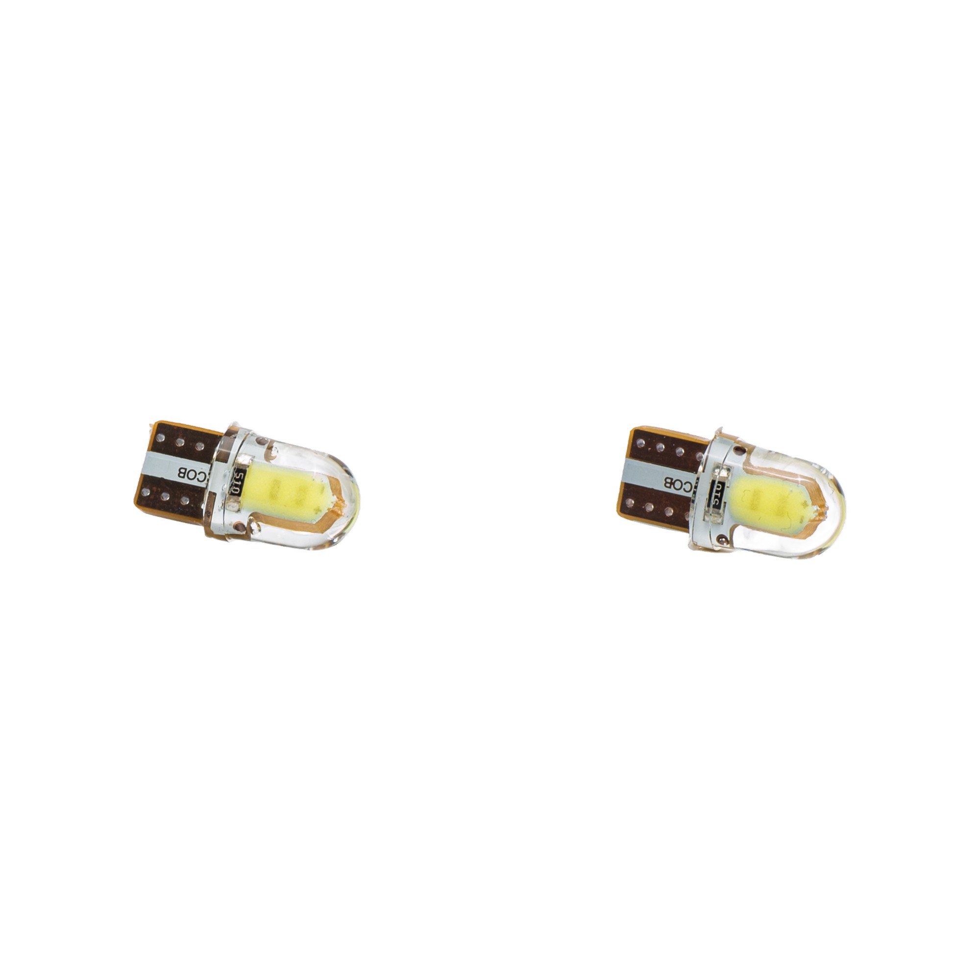 Lampara Led W5w Cob Mini Siliconado 12v Blanco X2 Kobo T10