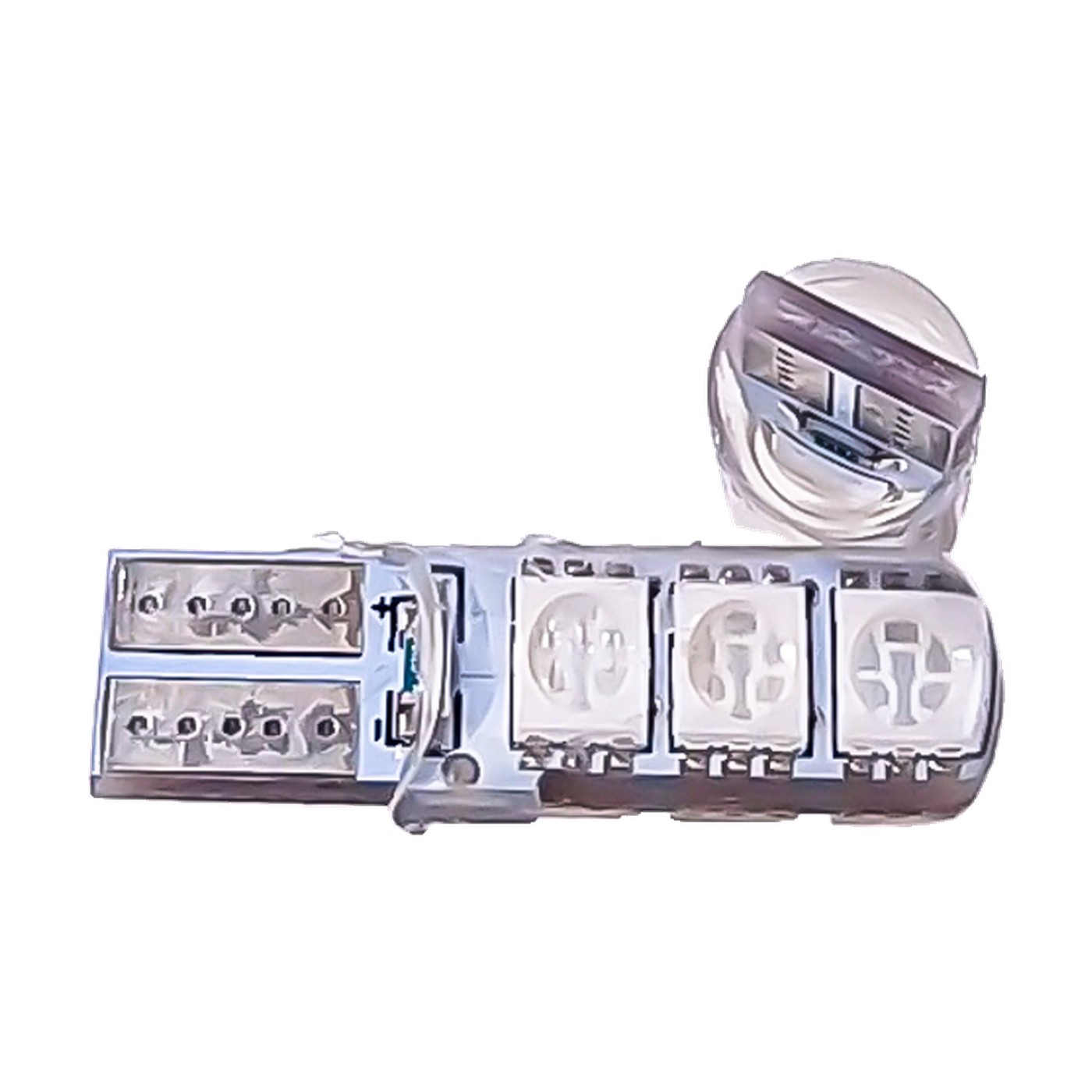 Lampara Led W5w Siliconado Canbus 6 Led 2835 12v Verde X2 Kobo T10