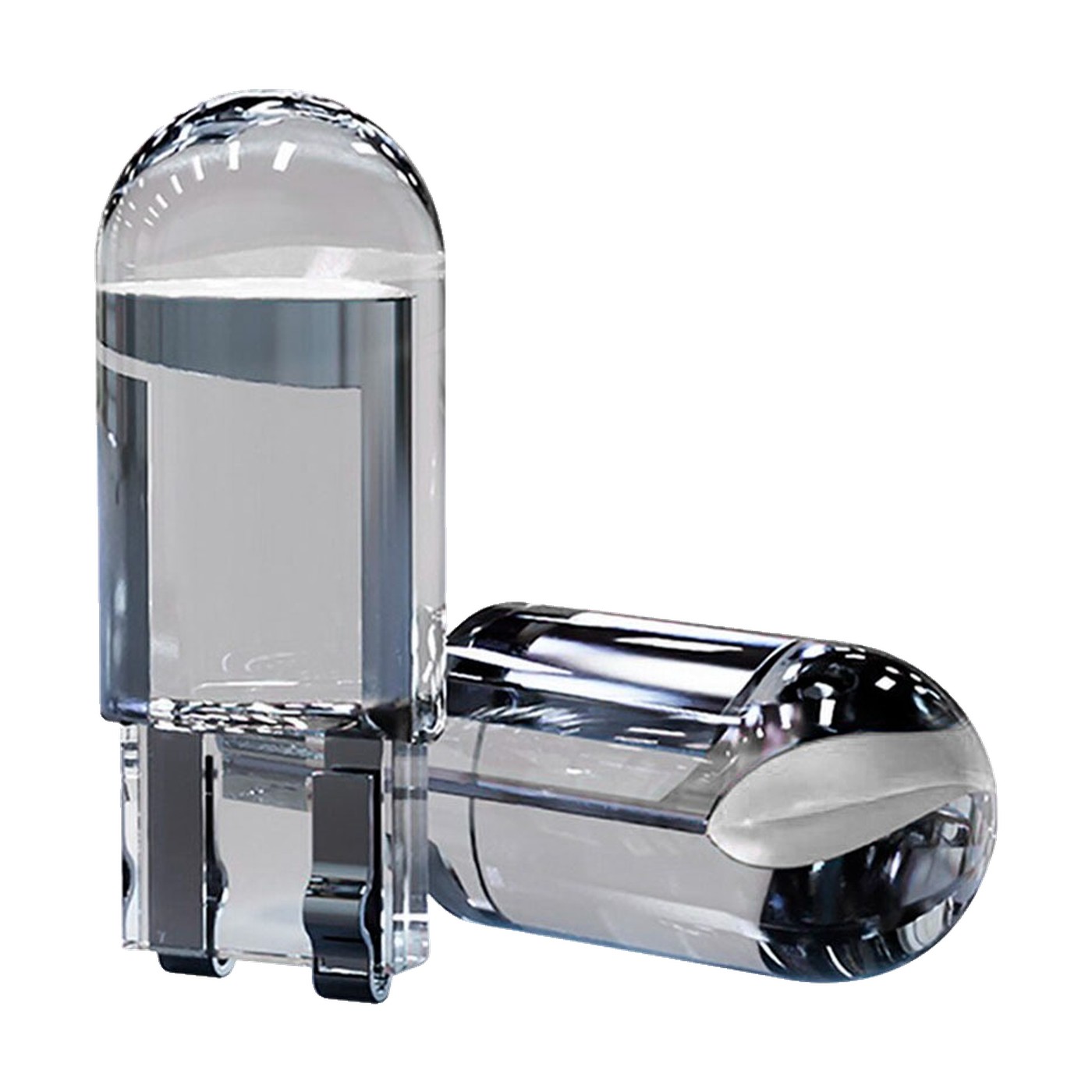 Lampara Led W5w Cristal 12v Azul X2 Kobo T10