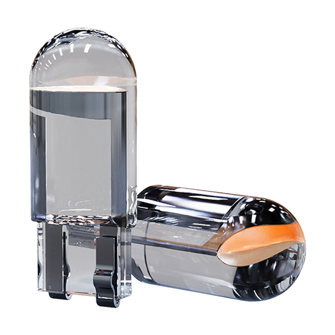 Lampara Led W5w Cristal 12v Rosa X2 Kobo T10