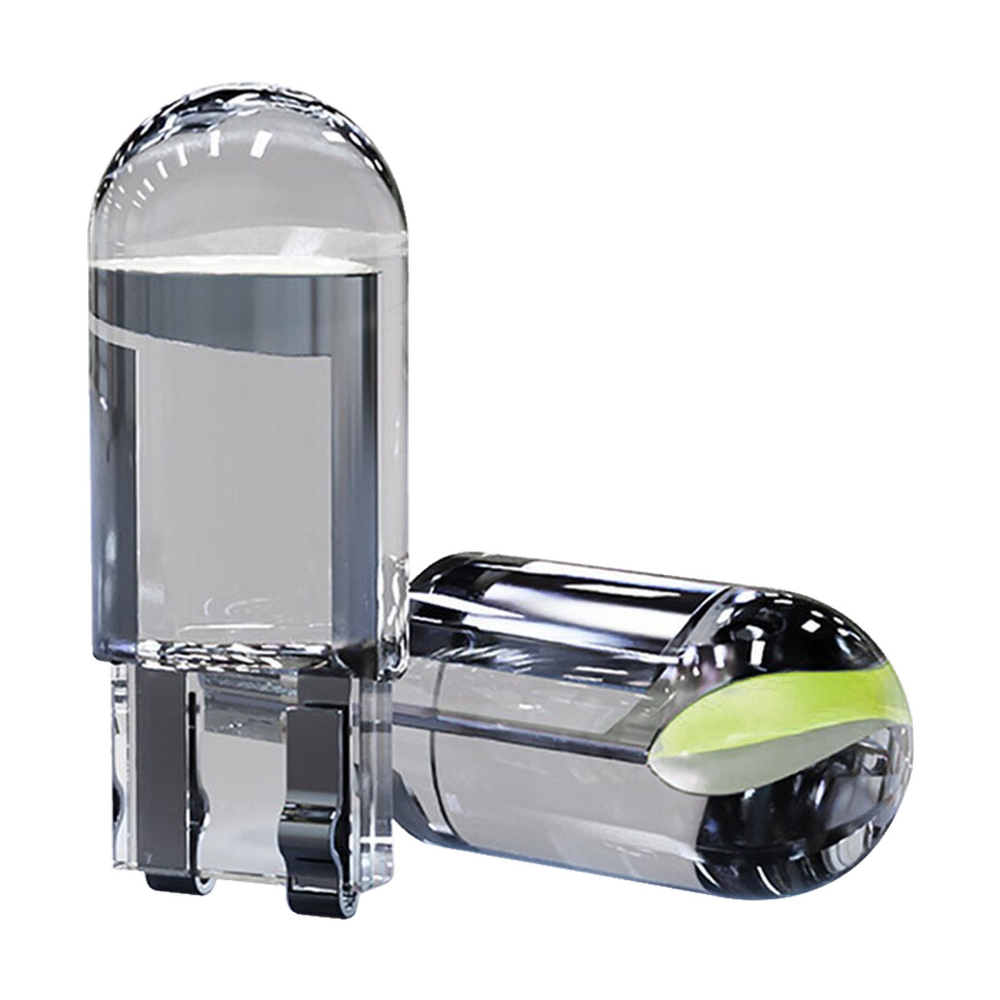 Lampara Led W5w Cristal 12v Verde X2 Kobo T10