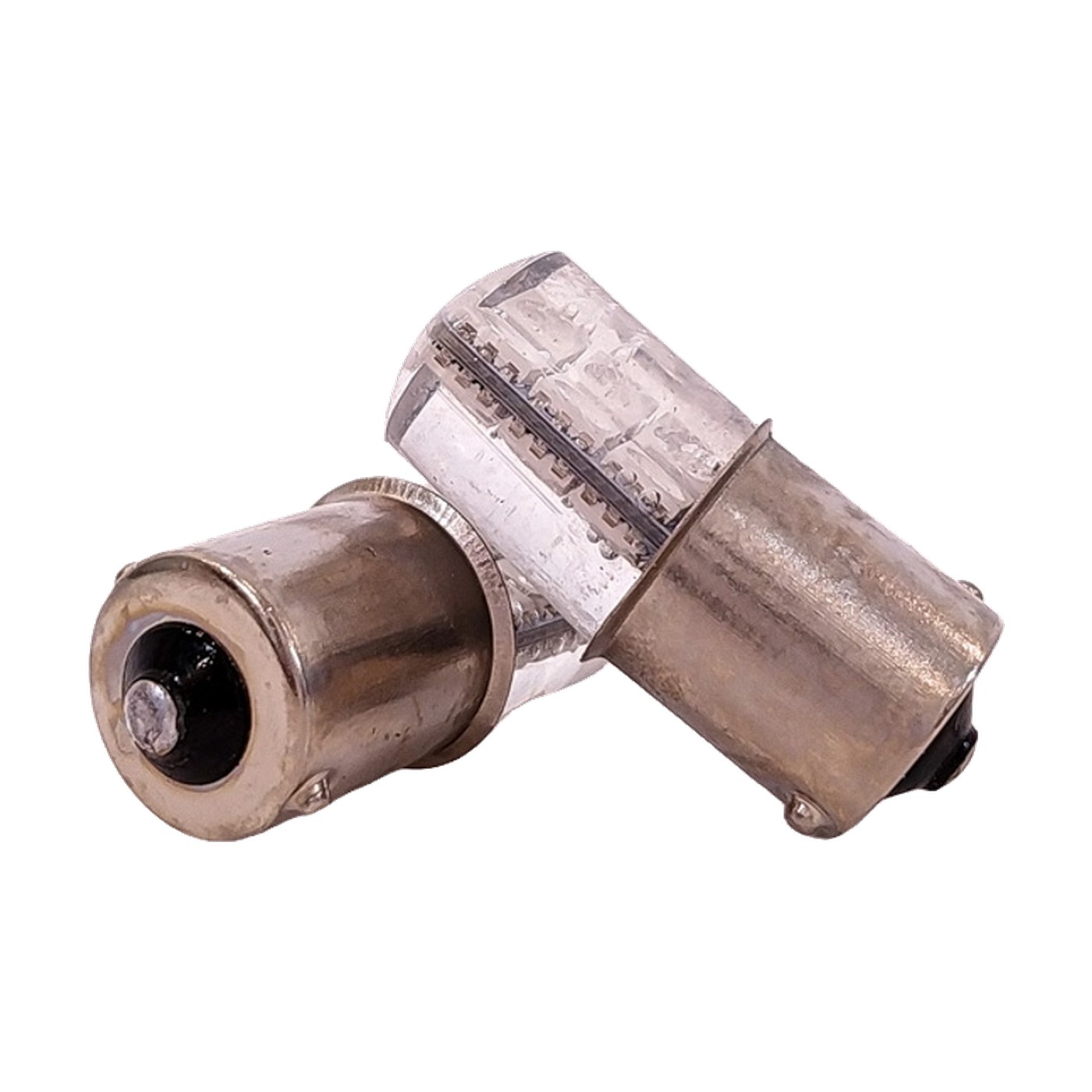 Lampara Led 1156 Cob Siliconado 12 Led 24v Ambar X2 Kobo P21w