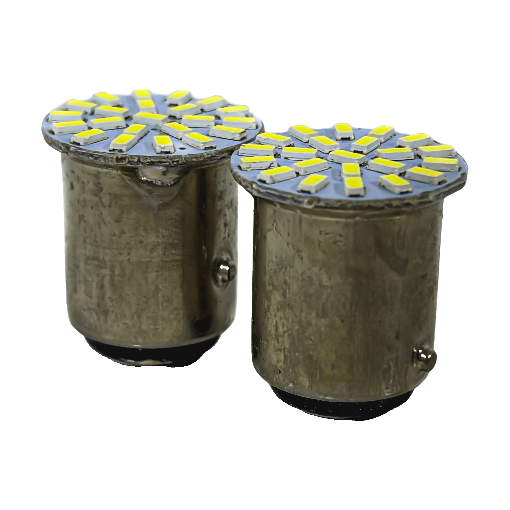 Lampara Led 1157 Smd 22 Led 1206 24v Blanco X2 Kobo P21/5w