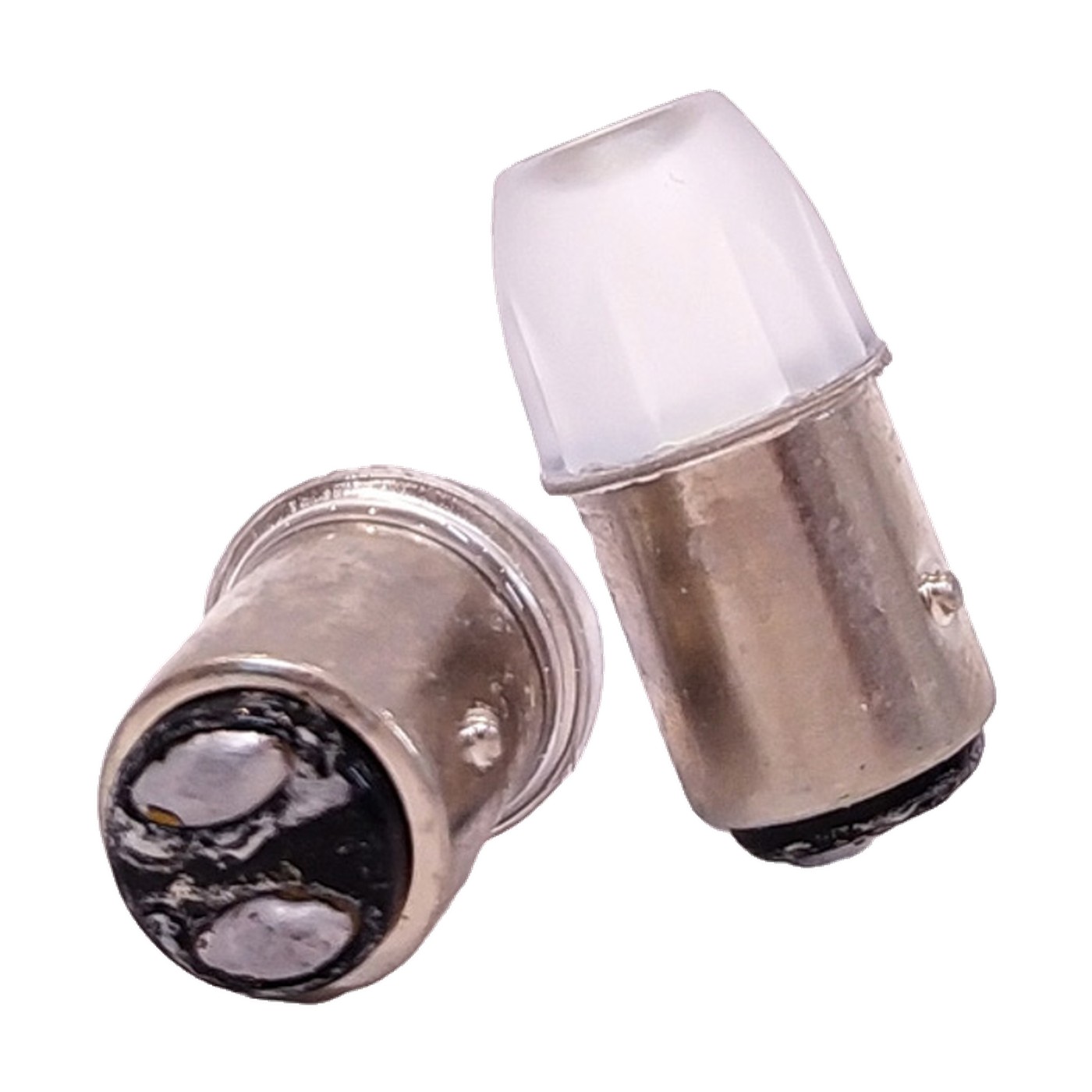 Lampara Led 1157 Ceramik Flash 24v Blanco X2 Kobo P21/5w