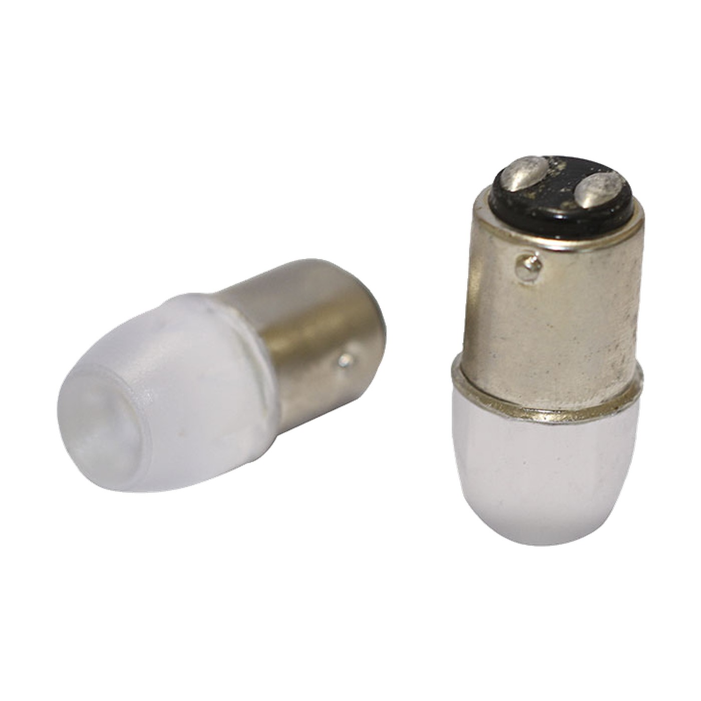Lampara Led 1157 Ceramik 5630 Con Cupula 24v Blanco X2 Kobo P21/5w