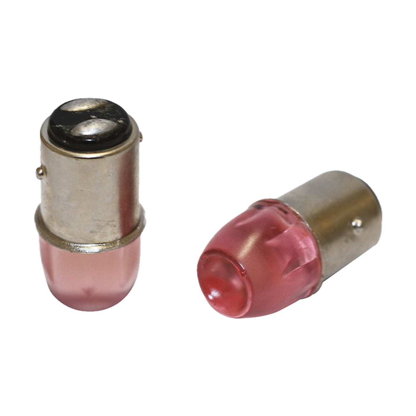 Lampara Led 1157 Ceramik 5630 Con Cupula 24v Rojo X2 Kobo P21/5w