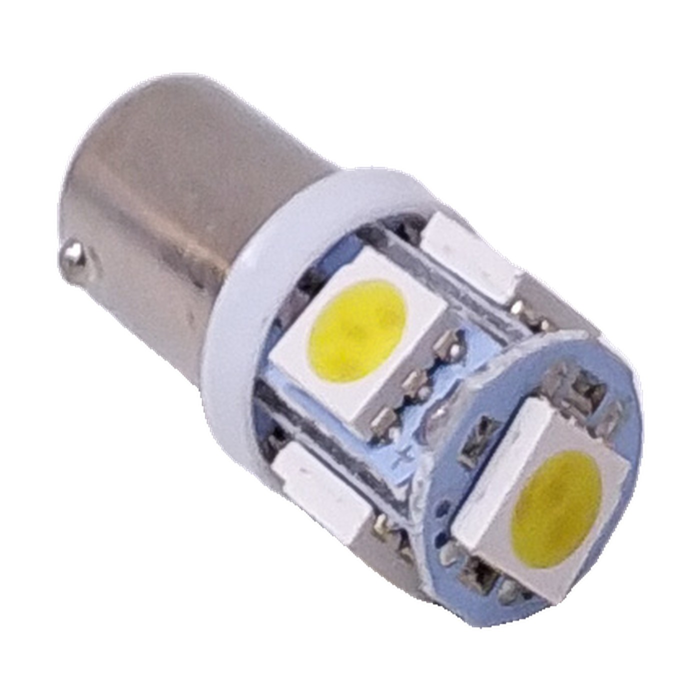 Lampara Led Ba9s Smd 5 Led 5050 24v Blanco X2 Kobo T4w