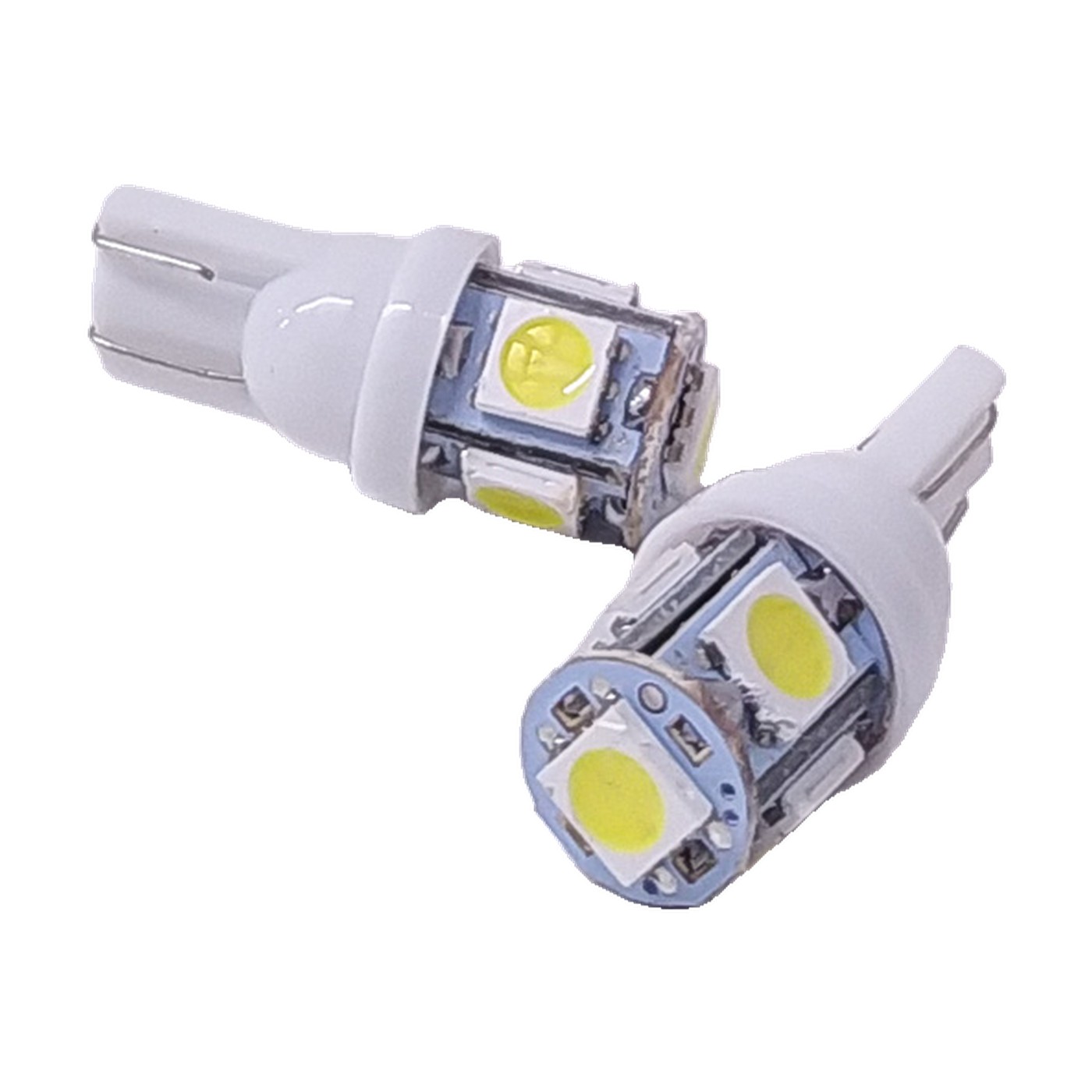 Lampara Led W5w Smd 5 Led 5050 24v Blanco X2 Kobo T10