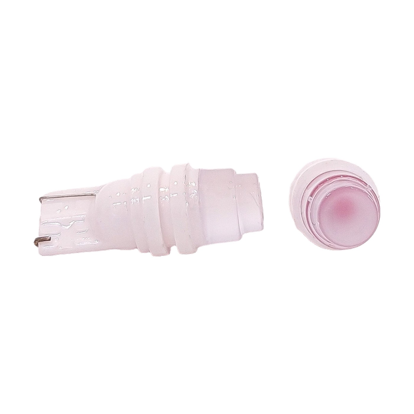 Lampara Led W5w Ceramik 2835 24v Rojo X2 Kobo T10
