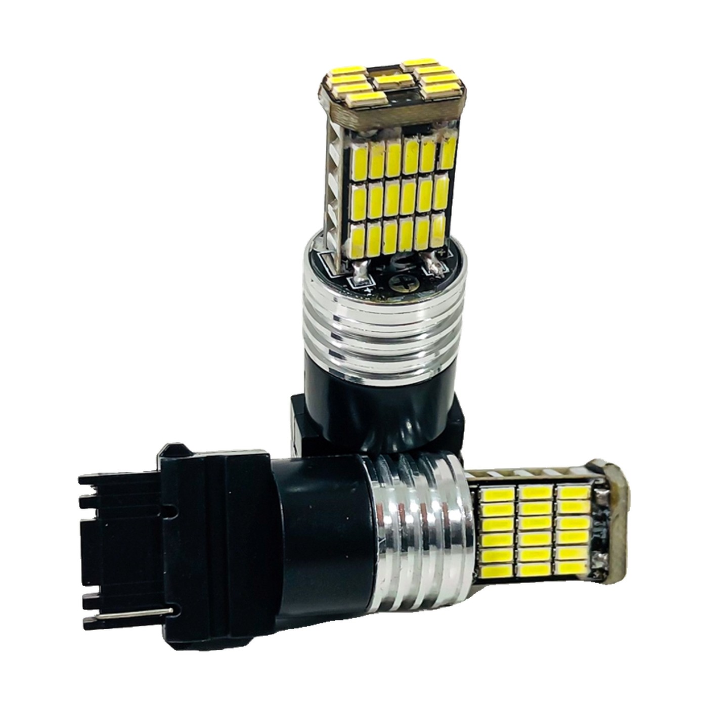 Lampara Led 3156 P27w Canbus 45 Led 3014 12-24v Blanco X2 Kobo T25
