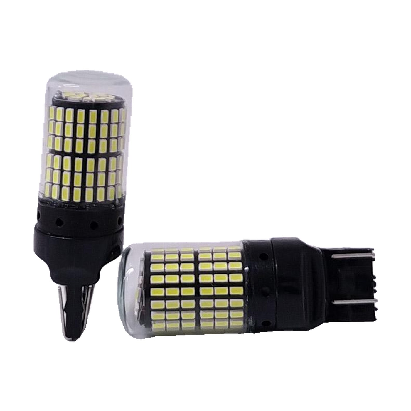 Lampara Led 7443 W21/5w Csp 144 Led Canbus 12-24v Blanco X2 Kobo T20