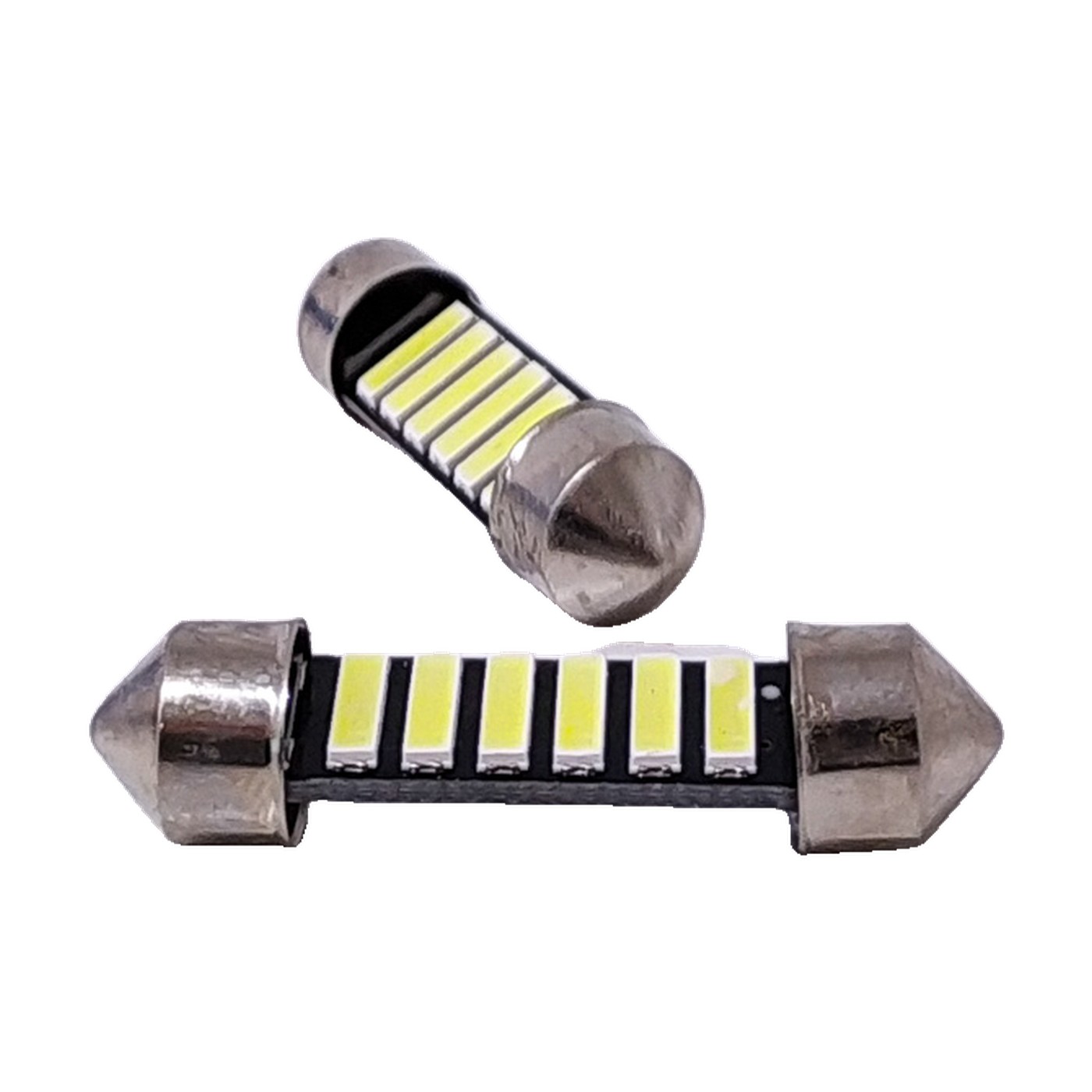 Lampara Led 36mm Cree Canbus 12v Blanco X2 Kobo Tubular