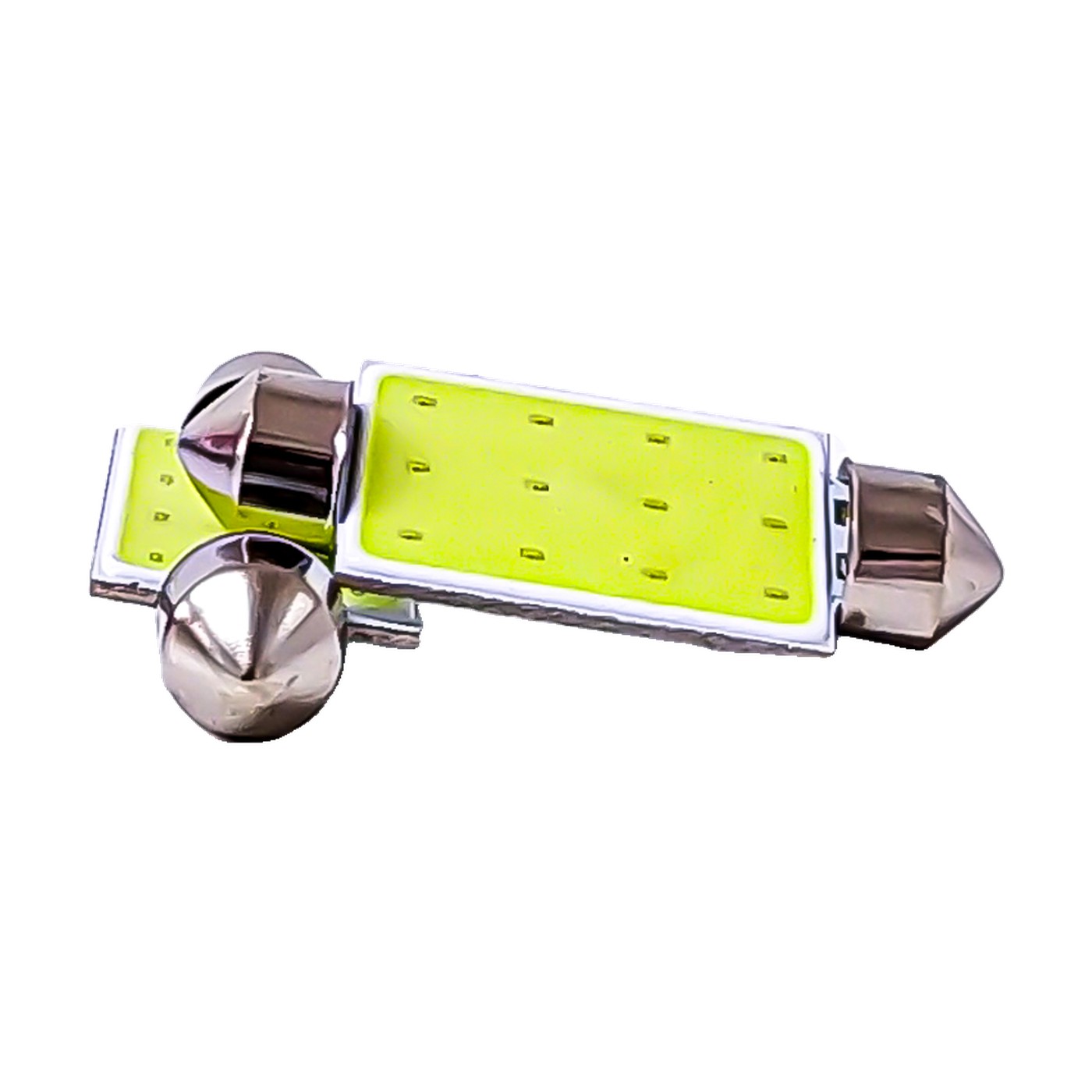 Lampara Led 41mm Cob 12v Blanco X2 Kobo Tubular
