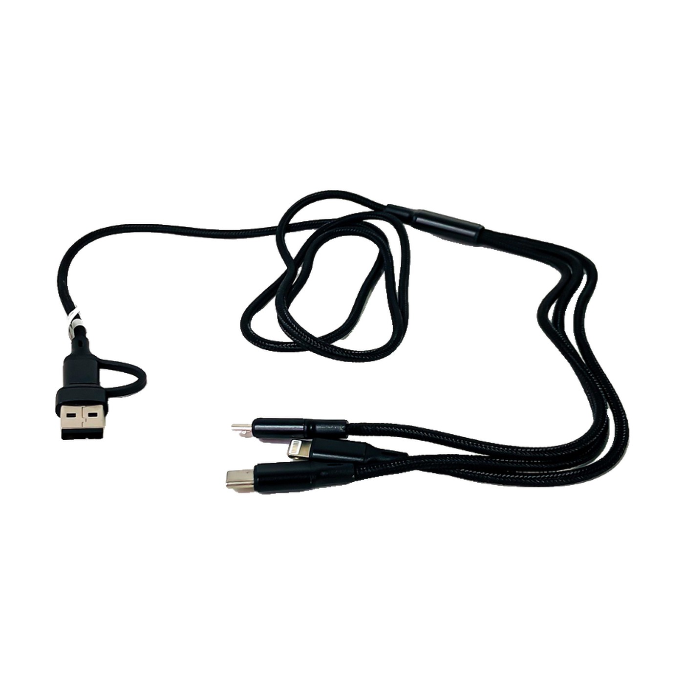 Cable 6 En 1 Usb Y Tipo C A Micro Usb Lightning Tipo C 1.2 M