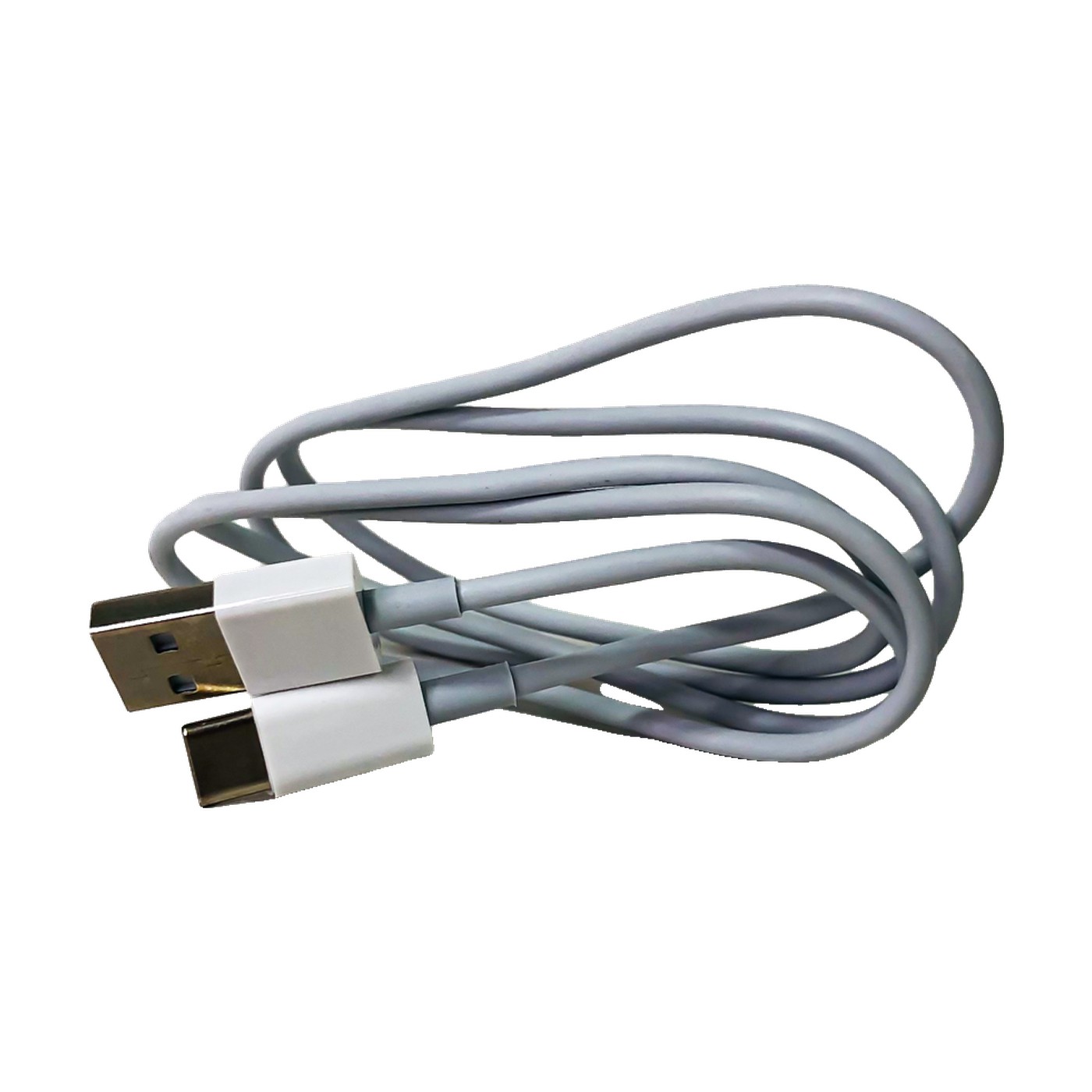 Cable Usb A Tipo C Blanco 1 Metro Cargador Kube
