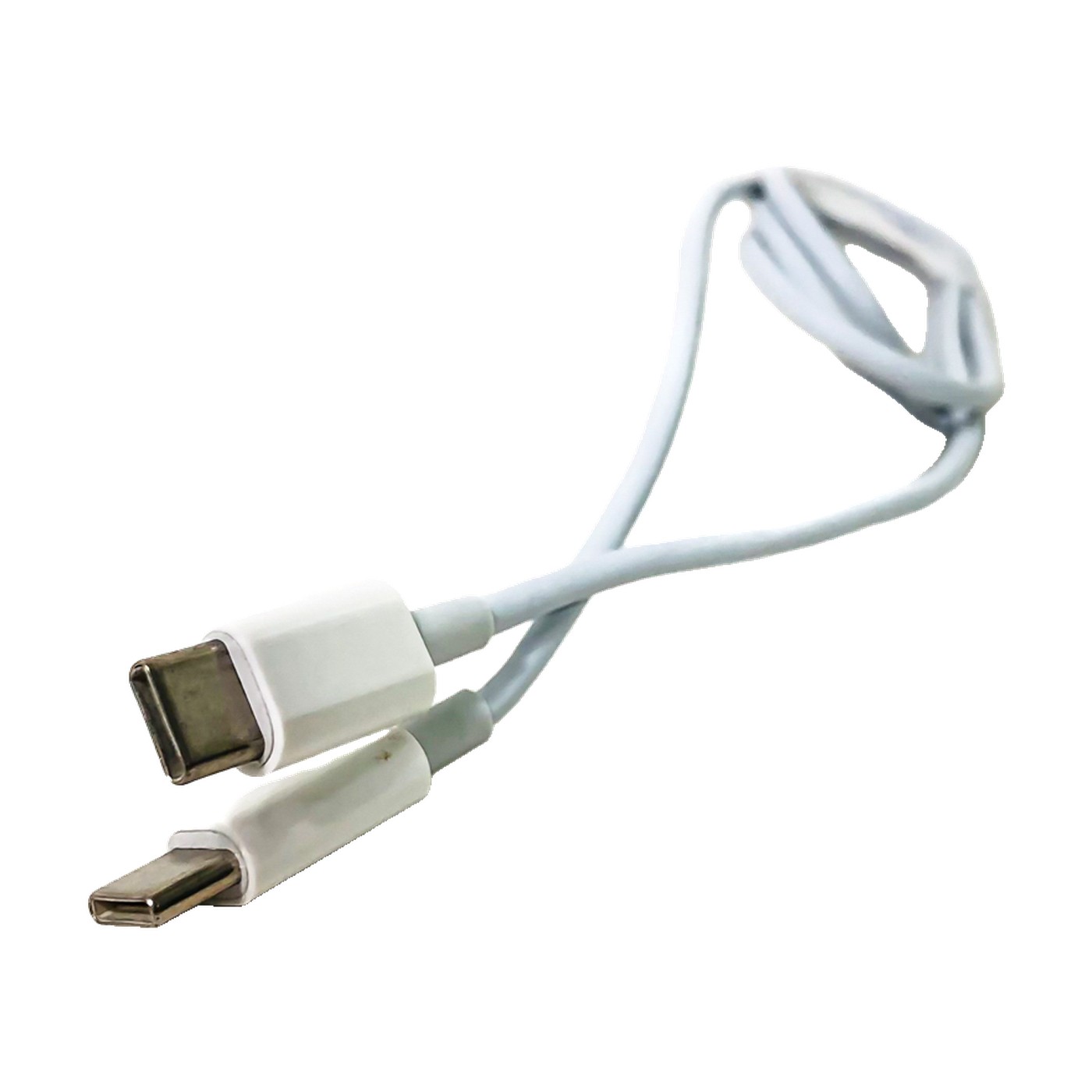 Cable Tipo C A Tipo C Blanco 1 Metro Cargador Kube