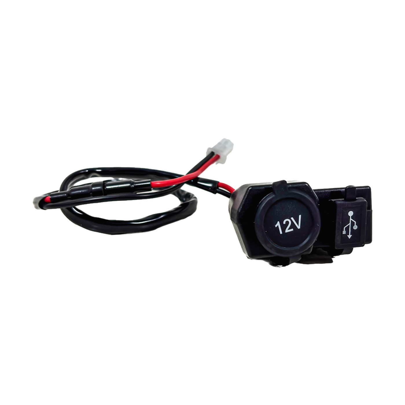 Toma 12v Con Usb Y Encendedor Para Moto Kube