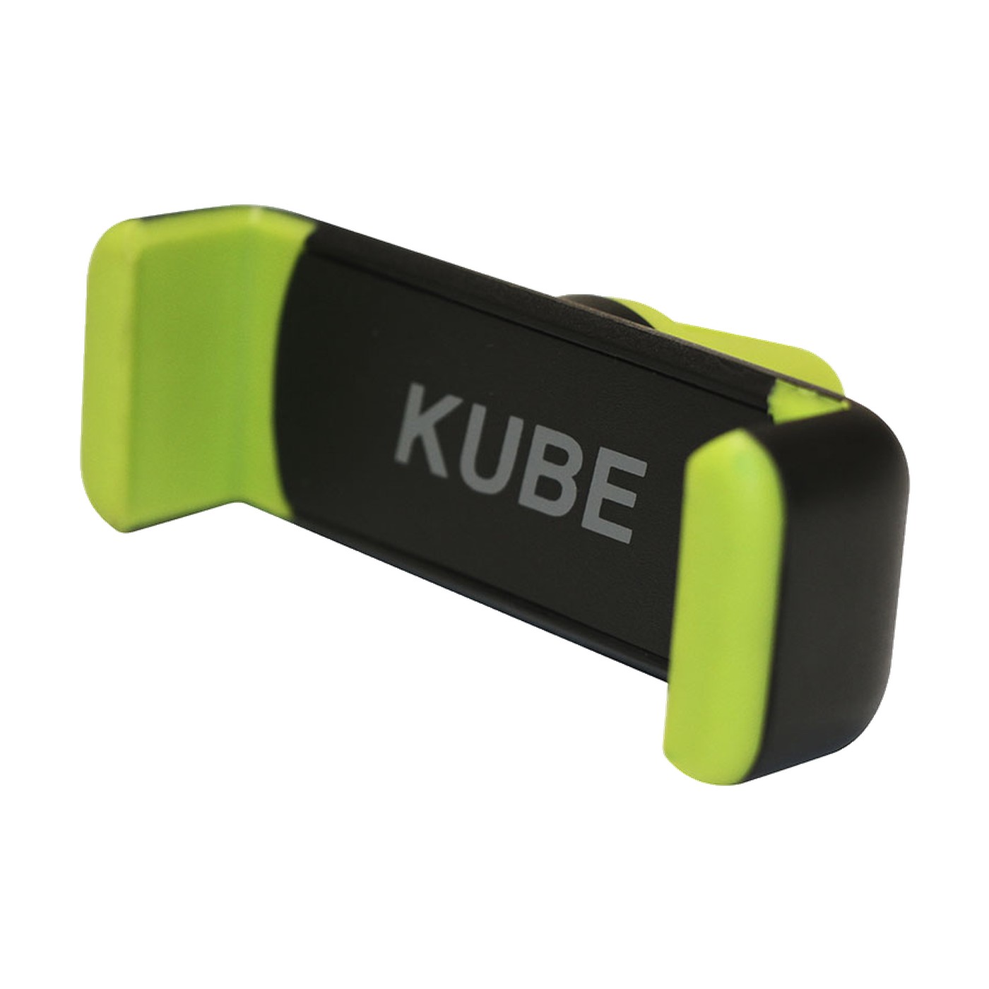 Soporte Celular Para Rejilla De Aire Auto Verde Y Negro Kube