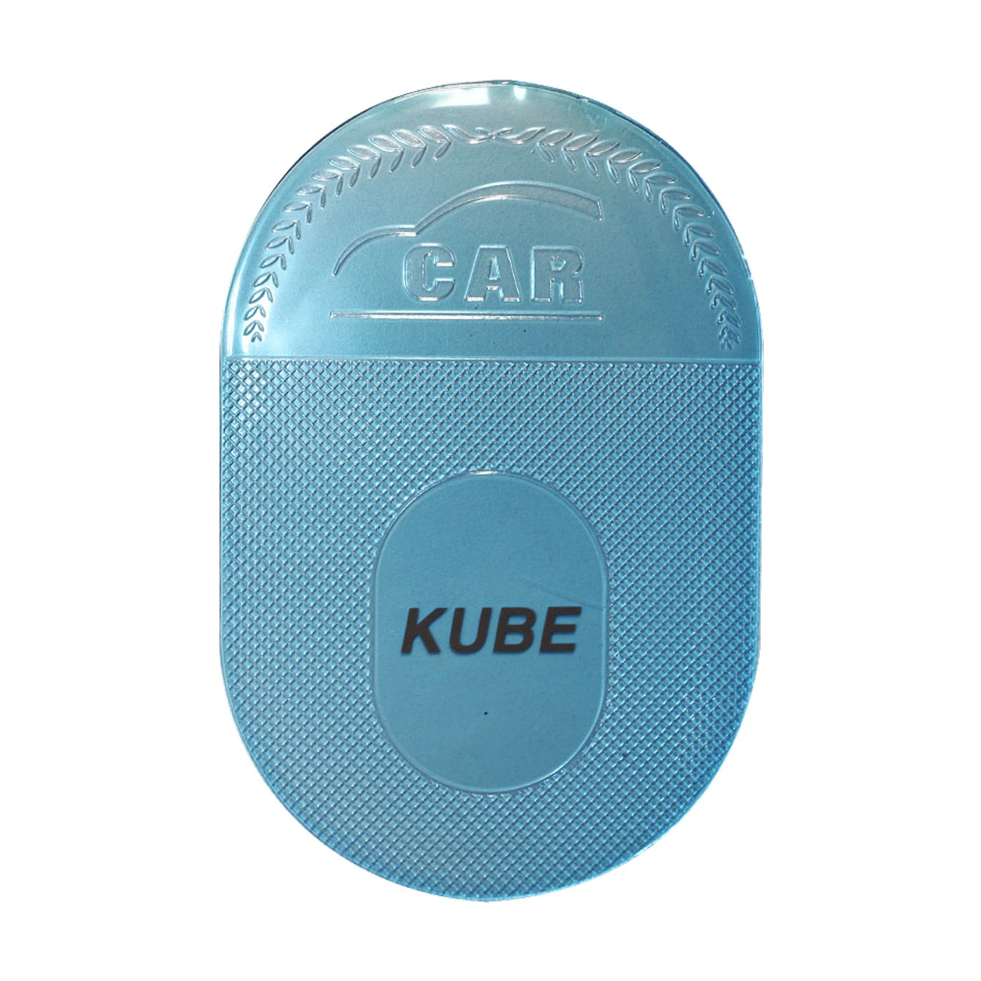 Base Antideslizante Para Celular Semicircular Azul Kube