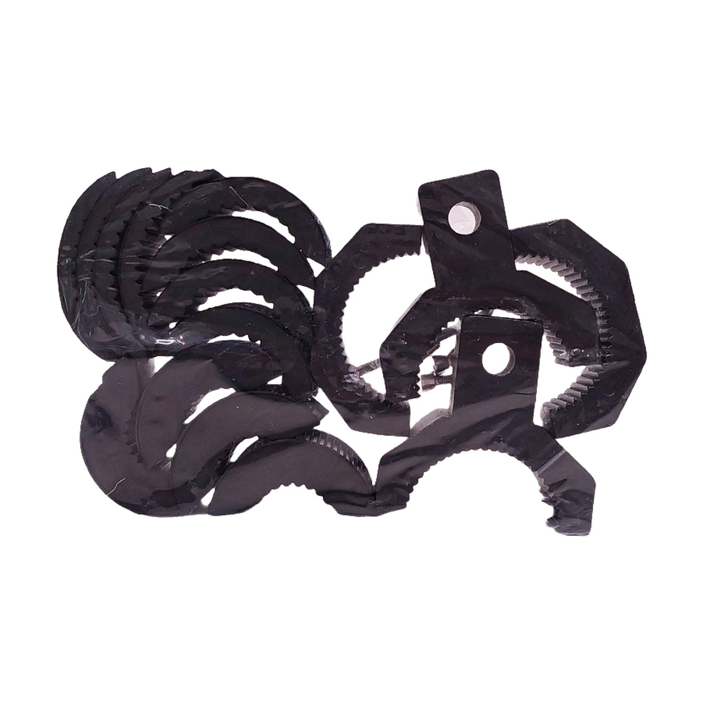 Soportes Para Faros Led Moto Quad Utv Con 4 Adaptadores 12,5 Mm Kube