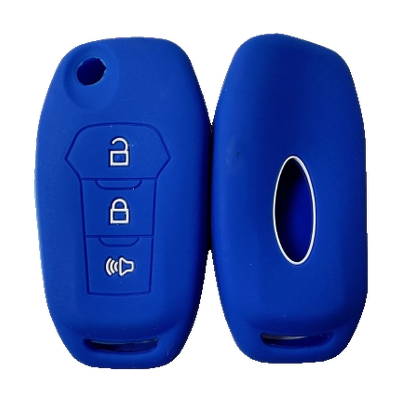 Funda Cubre Llave De Silicona Para Ford Ka New Azul Kube