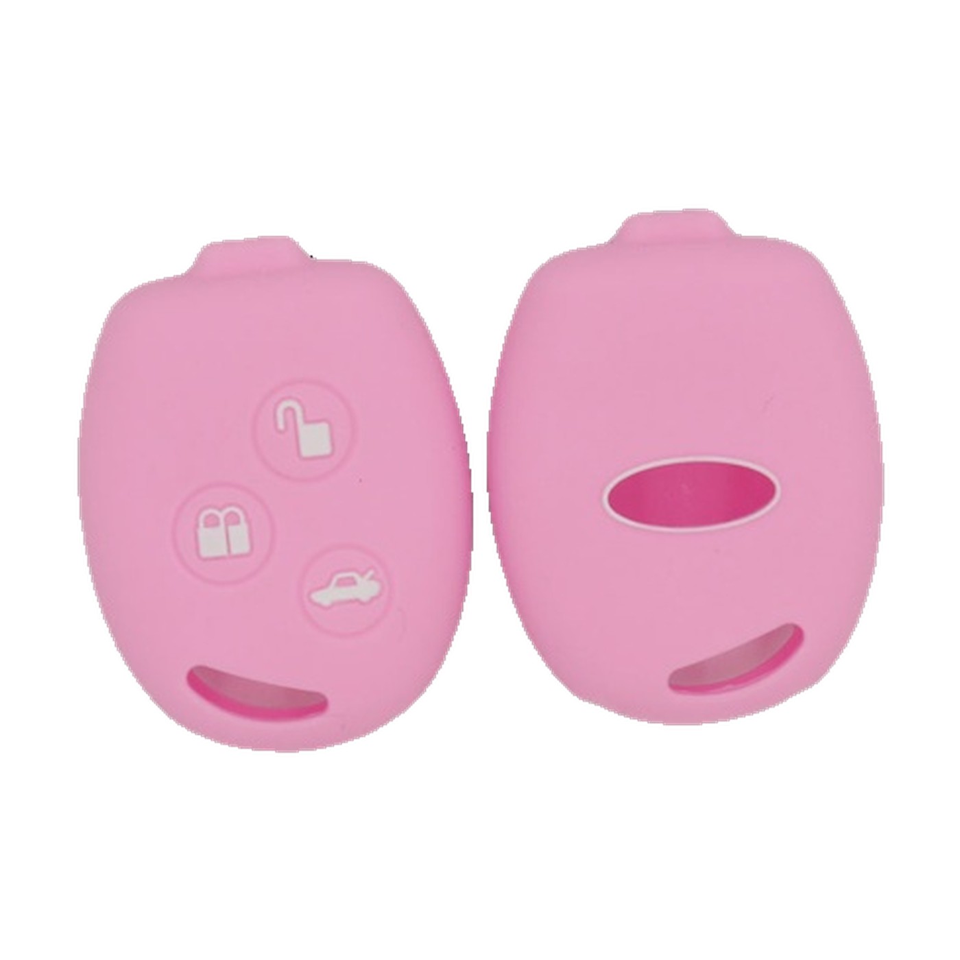 Funda Cubre Llave De Silicona Para Ford Fiesta Focus 1 Rosa Kube