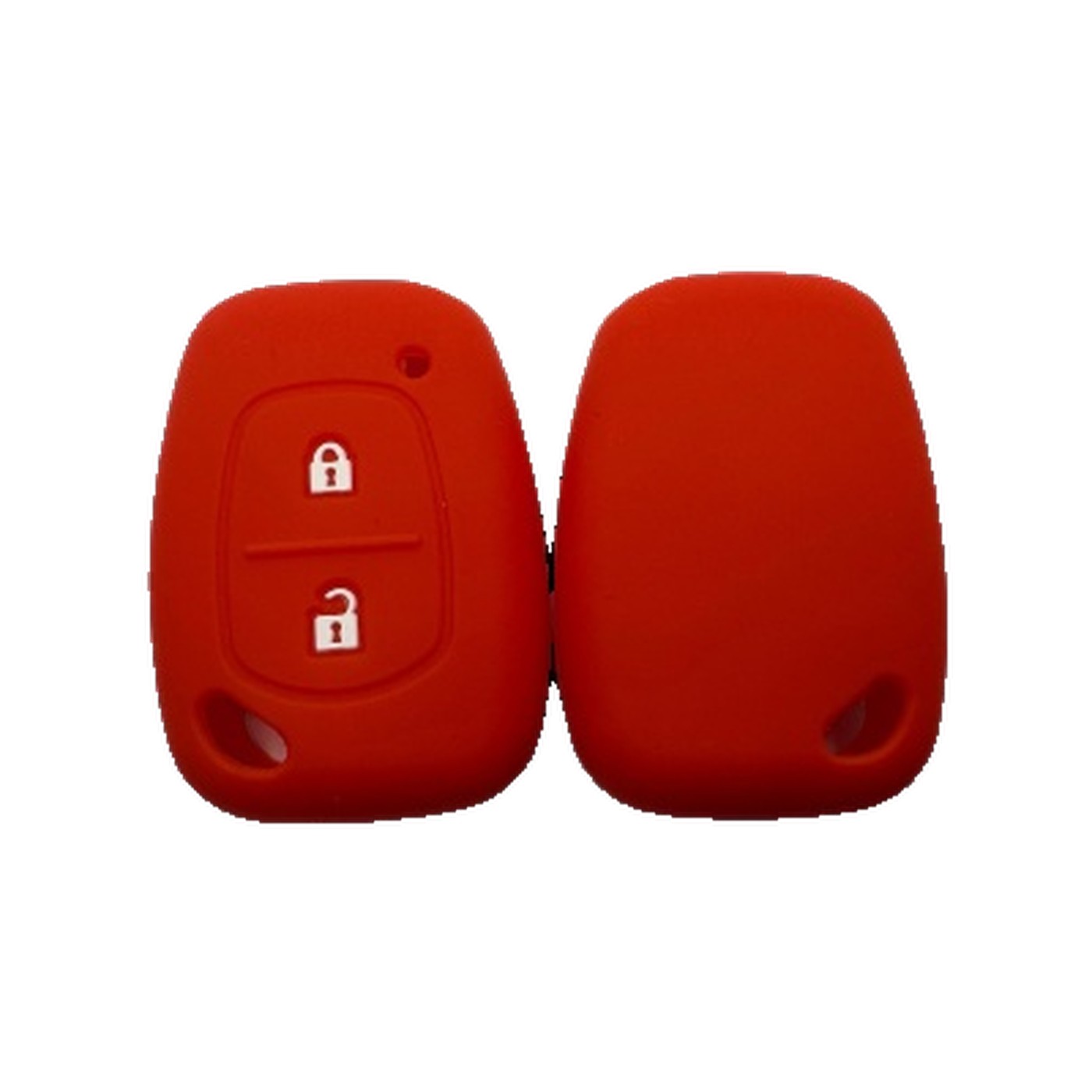 Funda Cubre Llave De Silicona Para Renault Clio Kangoo Symbol Rojo Kube