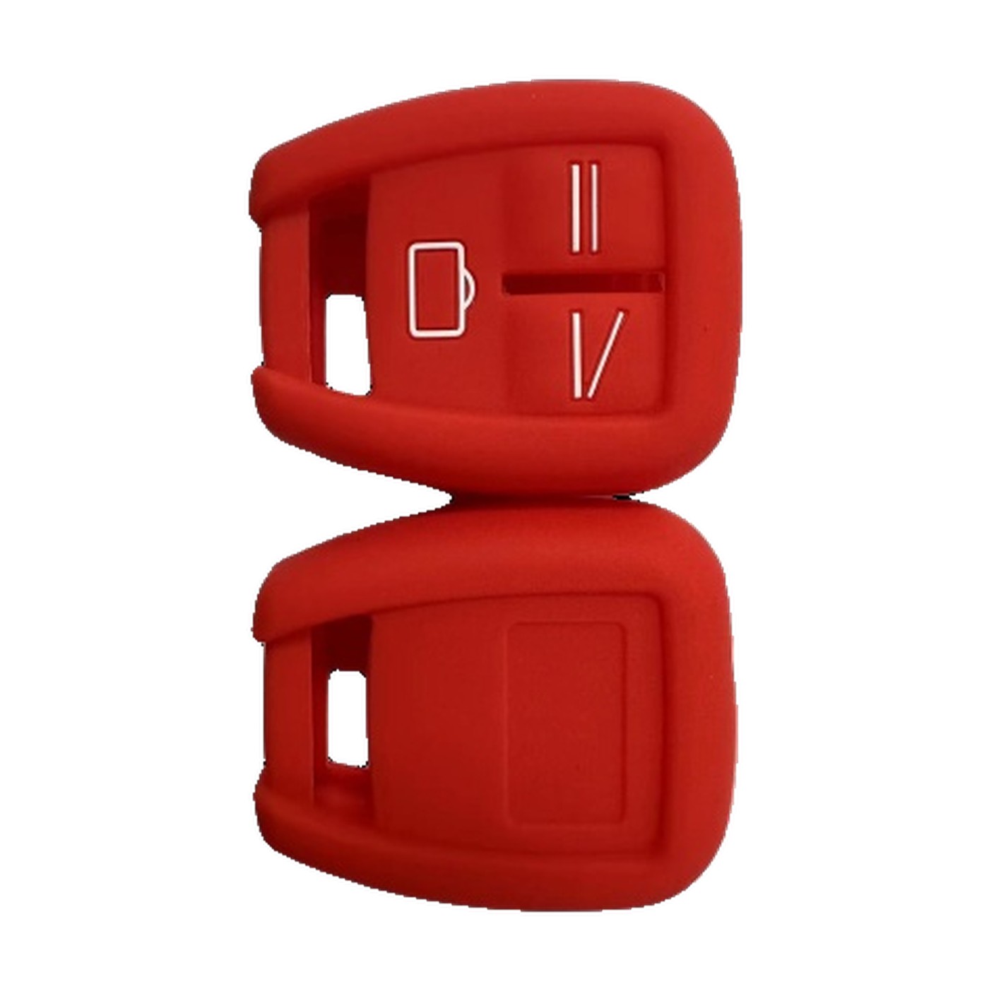 Funda Cubre Llave De Silicona Para Chevrolet Celta Astra Agile Rojo Kube