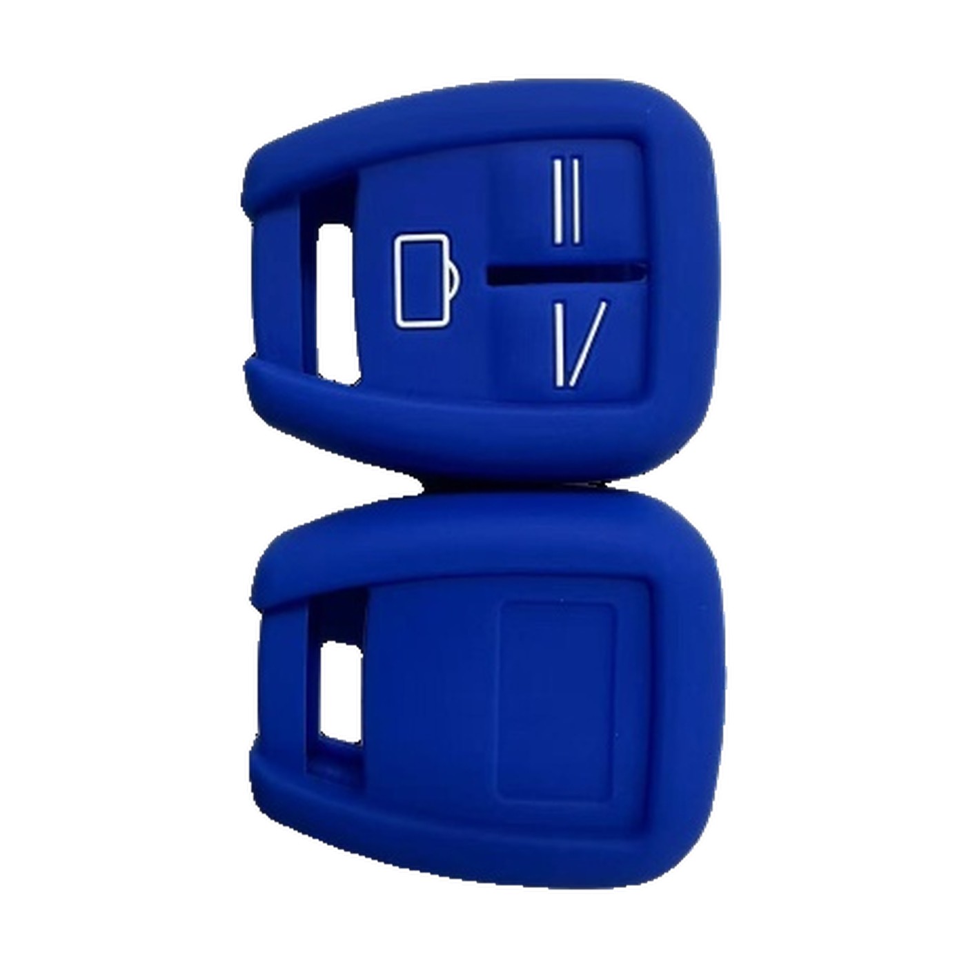 Funda Cubre Llave De Silicona Para Chevrolet Celta Astra Agile Azul Kube
