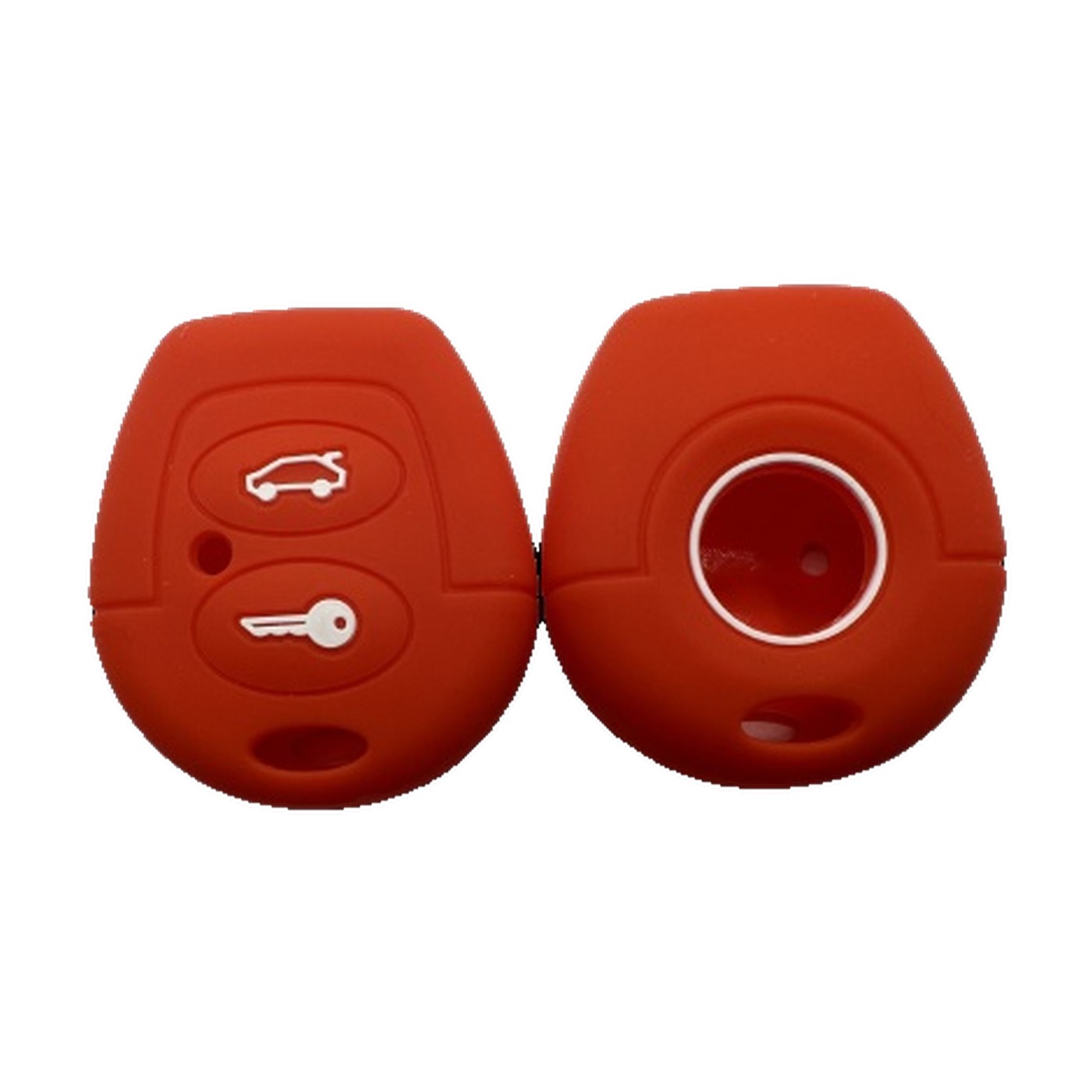 Funda Cubre Llave De Silicona Para Vw Suran Fox Qq Rojo Kube