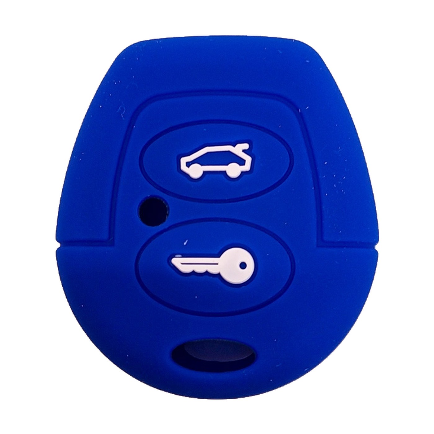 Funda Cubre Llave De Silicona Para Vw Suran Fox Qq Azul Kube