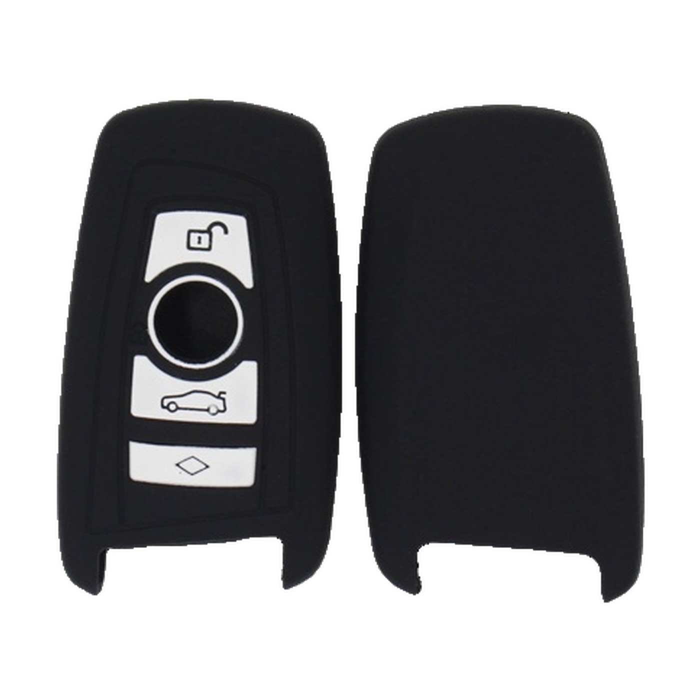 Funda Cubre Llave De Silicona Para Bmw Llave Presencia Negro Kube
