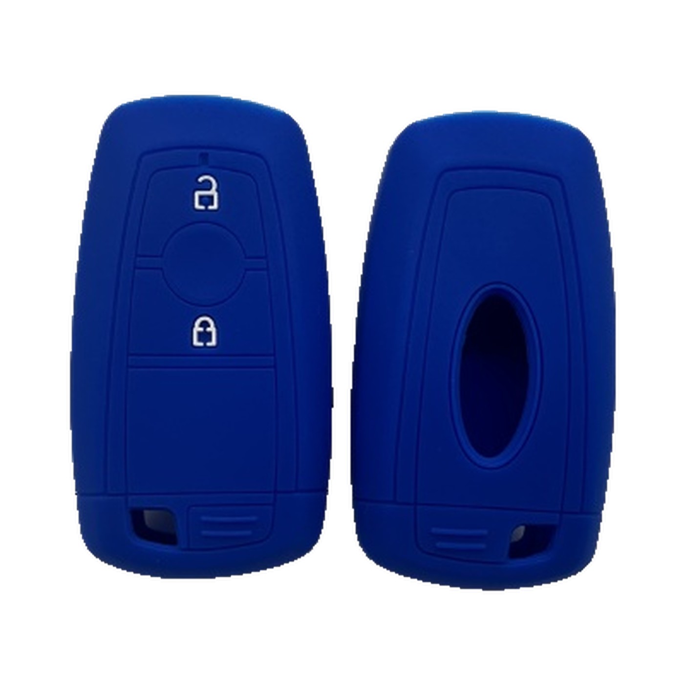 Funda Cubre Llave De Silicona Para Ford Ranger Ecosport Raptor Unica Azul Kube