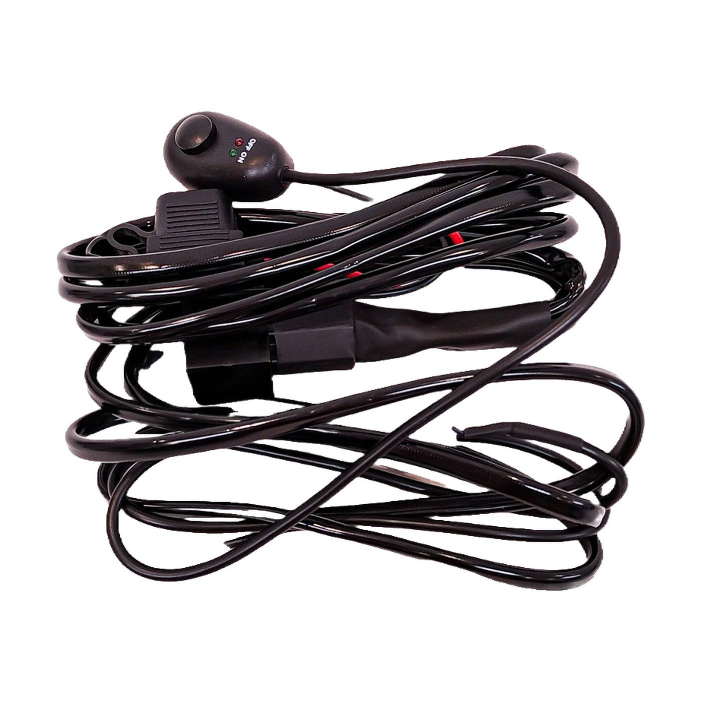 Kit De Cableado De Instalacion Para Faros Y Barras Led Hasta 180w Cable 2 M Kube