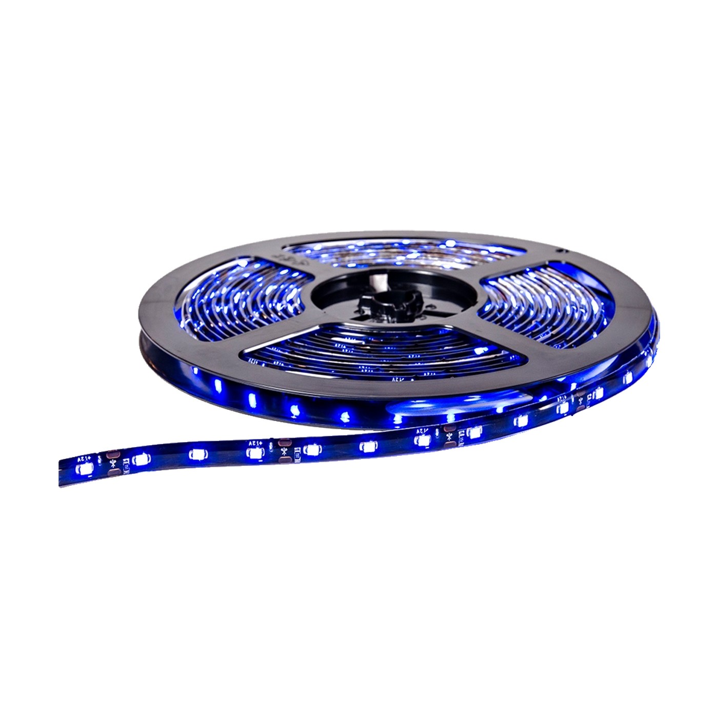 Rollo Tira Led 5 Metros 300 Leds 3528 Azul 12v Lux Led