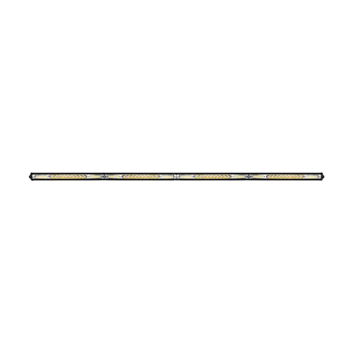 Barra Led Ultra Slim 412w 105 Cm 12v 24v Luz Blanca Y Ambar Lux Led 4x4 Camioneta