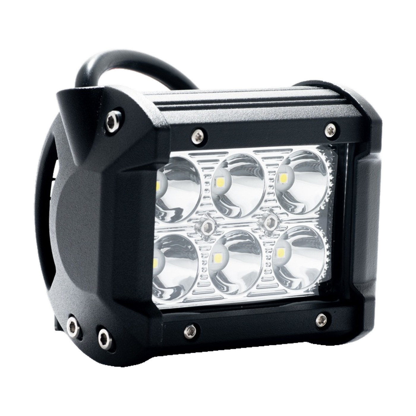 Barra Led 6 Leds 18w Aluminio Luz Spot Lux Led Off Road 4x4