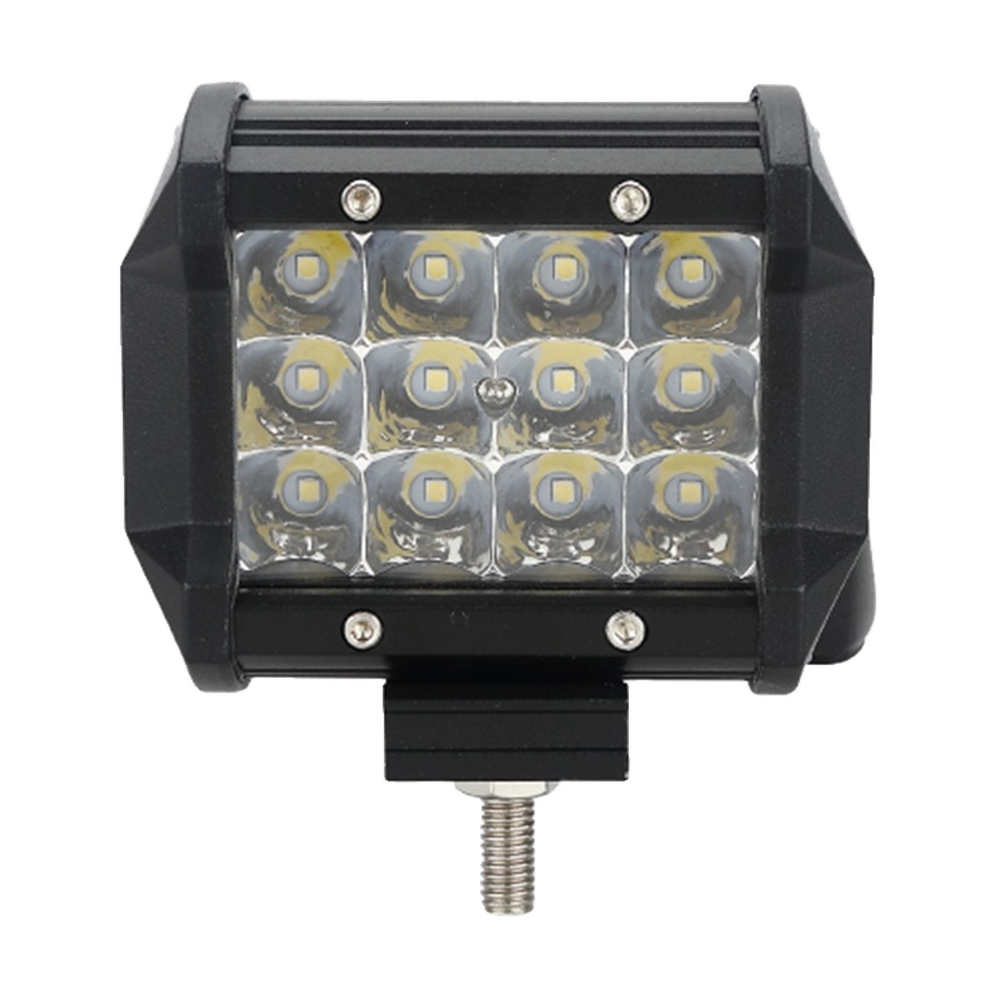 Barra Led Multi 12 Leds 18w 10 Cm Luz Spot Blanca 12v 24v Lux Led Off Road