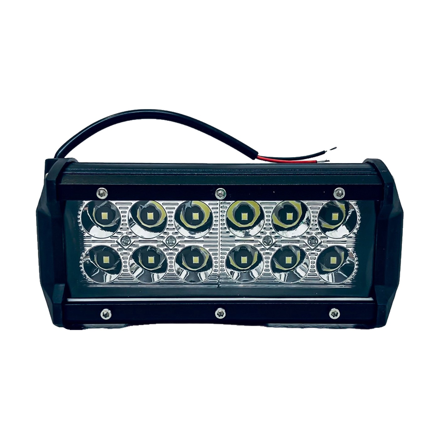 Barra Led 12 Leds 36w Aluminio Luz Spot Lux Led Off Road 4x4
