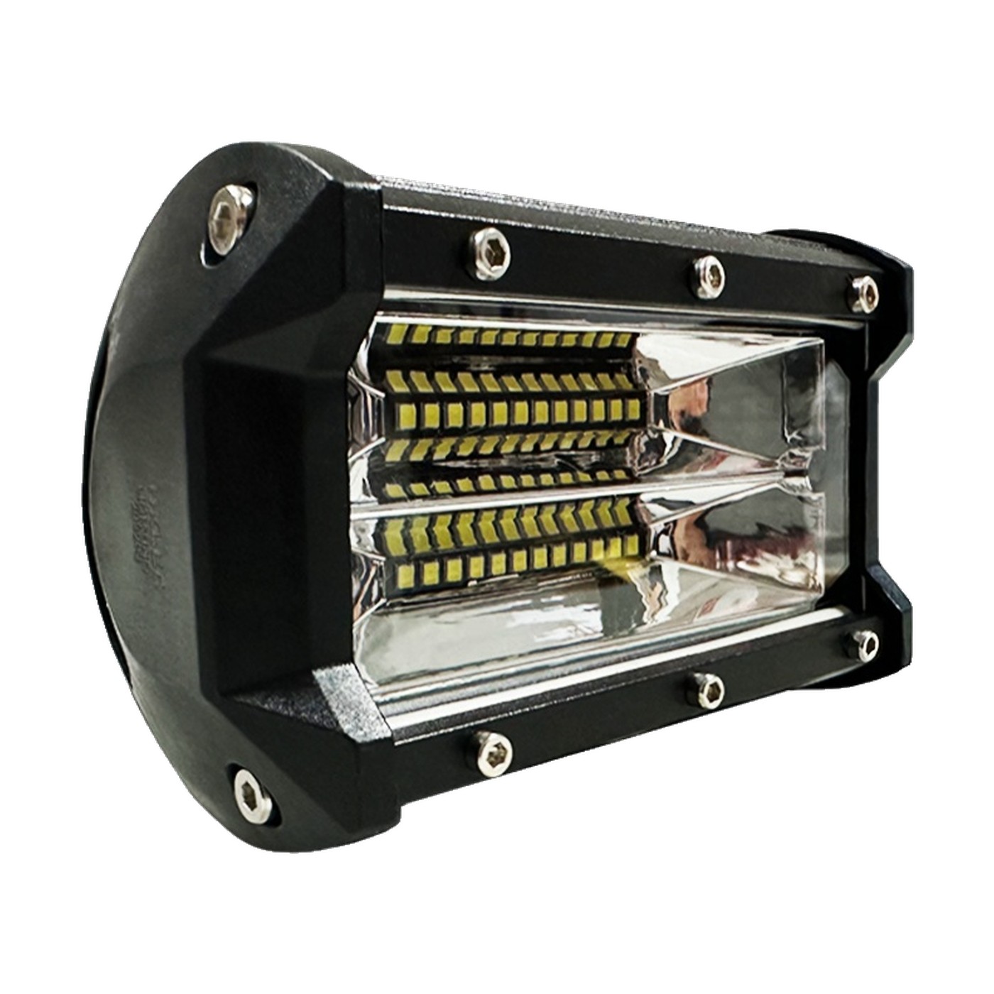 Barra Led Plus 72w Display 3030 Smd 14 Cm Luz Spot Blanca 12v 24v Lux Led Off Road