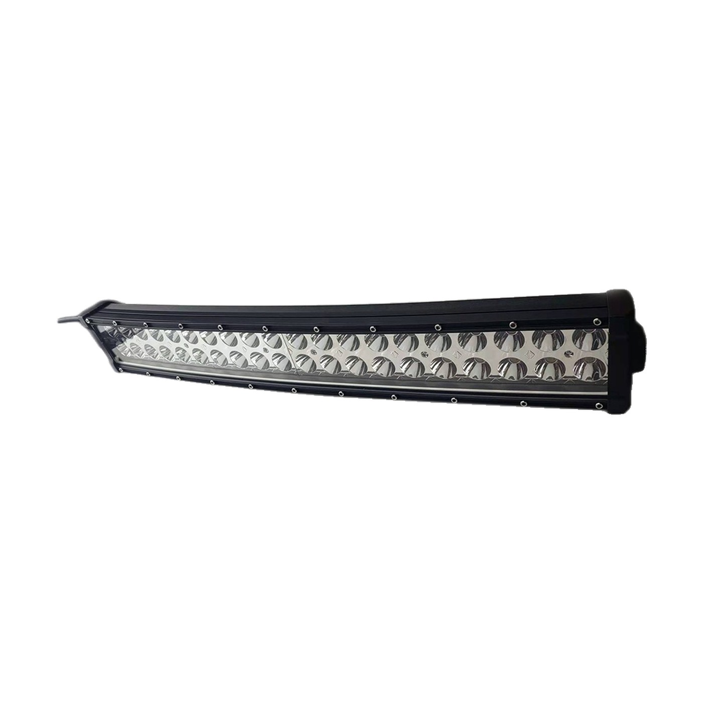 Barra Led Curva 40 Leds 120w 63 Cm Aluminio Luz Spot Lux Led Off Road 4x4