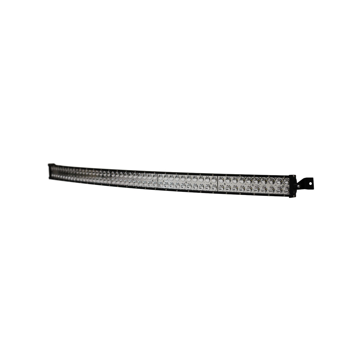 Barra Led Curva 100 Leds 300w 139 Cm Aluminio Luz Spot Lux Led Off Road 4x4
