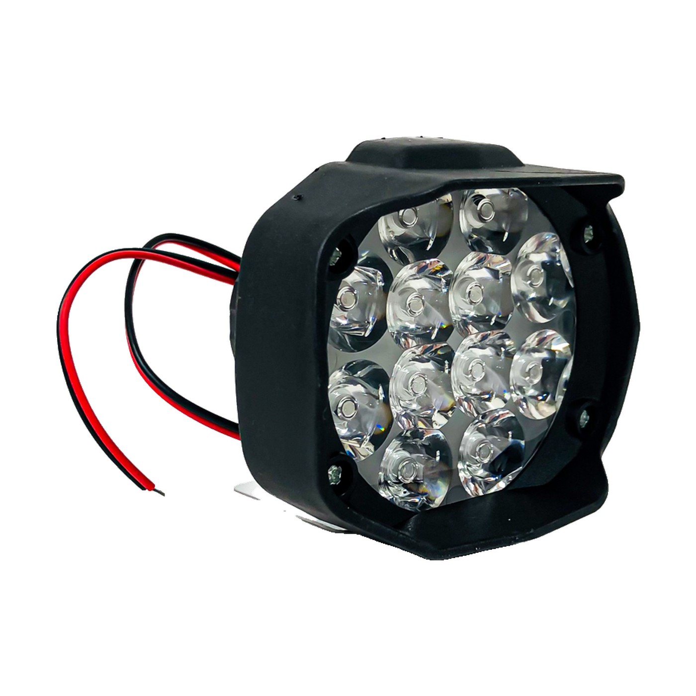 Faro Auxiliar Led De Plastico Abs 36w 3000 Lux Universal Lux Led Off Road