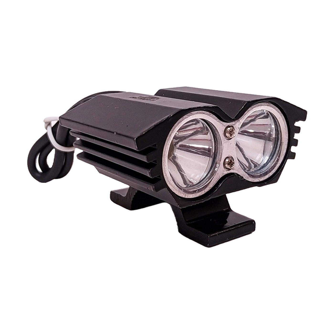 Faro Auxiliar Led Universal 2 Leds 20w Luz Blanca Flash 9v 36v Lux Led Moto