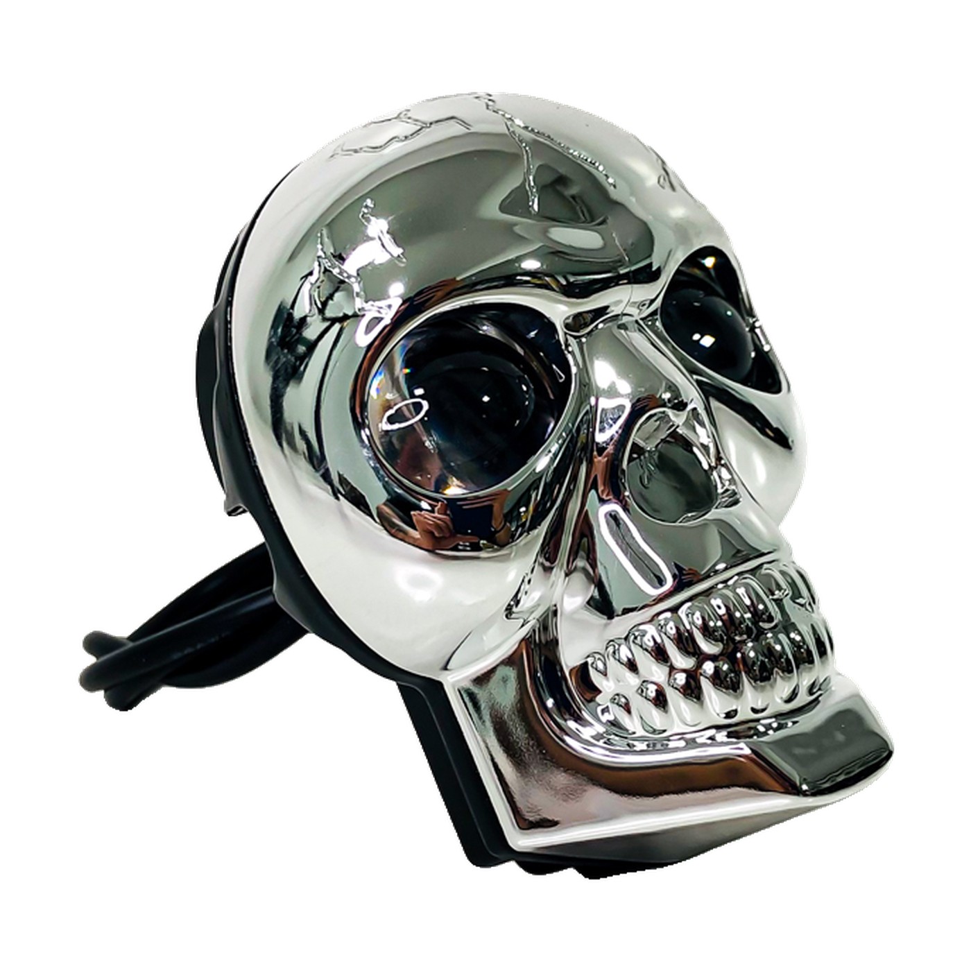 Faro Auxiliar Led Calavera Universal Funciones Blanca Ambar Flash Rgb 12v 24v Lux Led