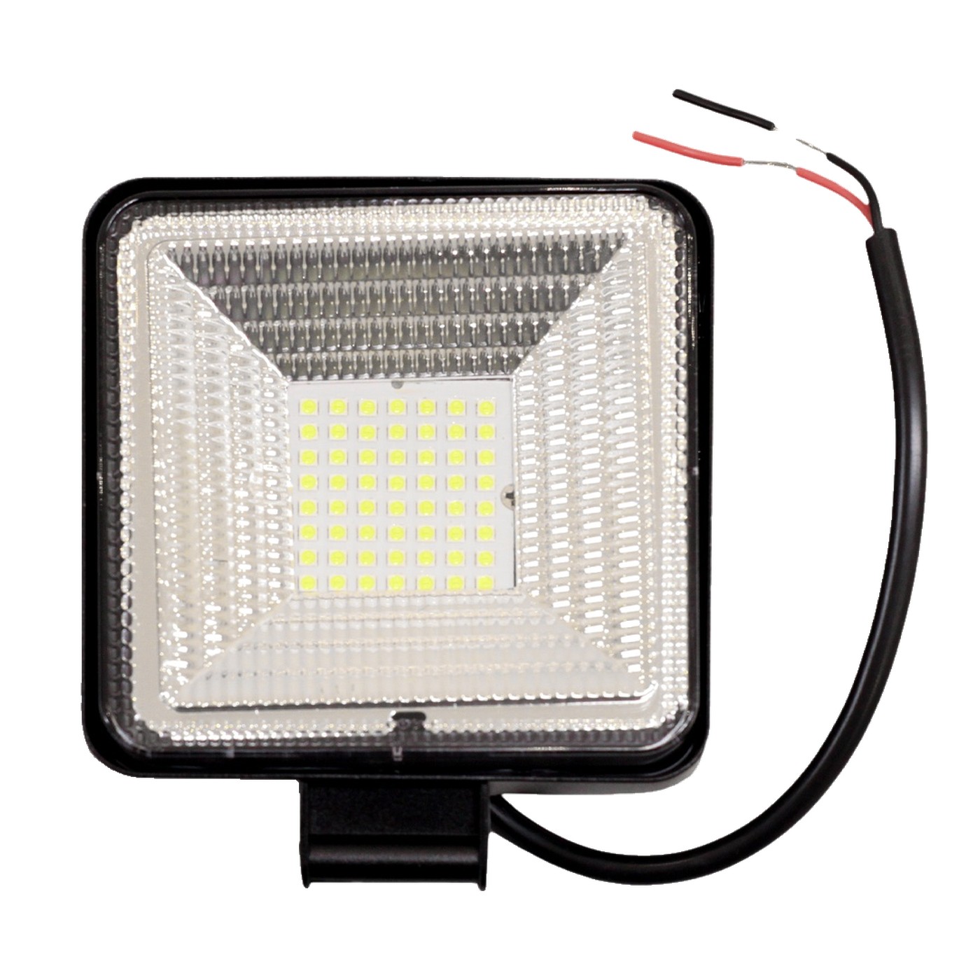 Faro Auxiliar Led Cuadrado 36 Leds 108w Blanco Alta Y Baja Lux Led 4x4